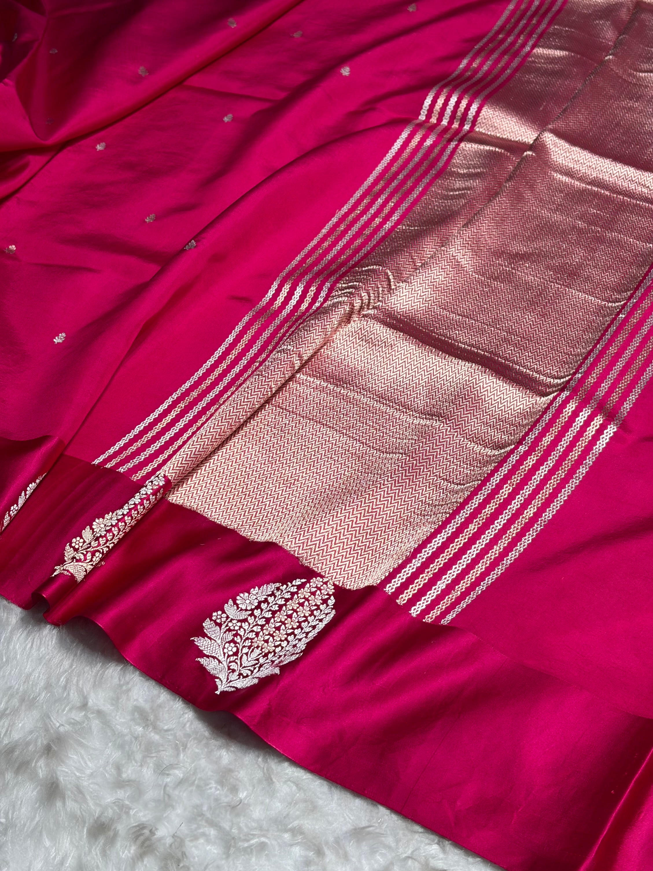 Rani Shades Handwoven Pure Katan Silk Paper Silk RM-69