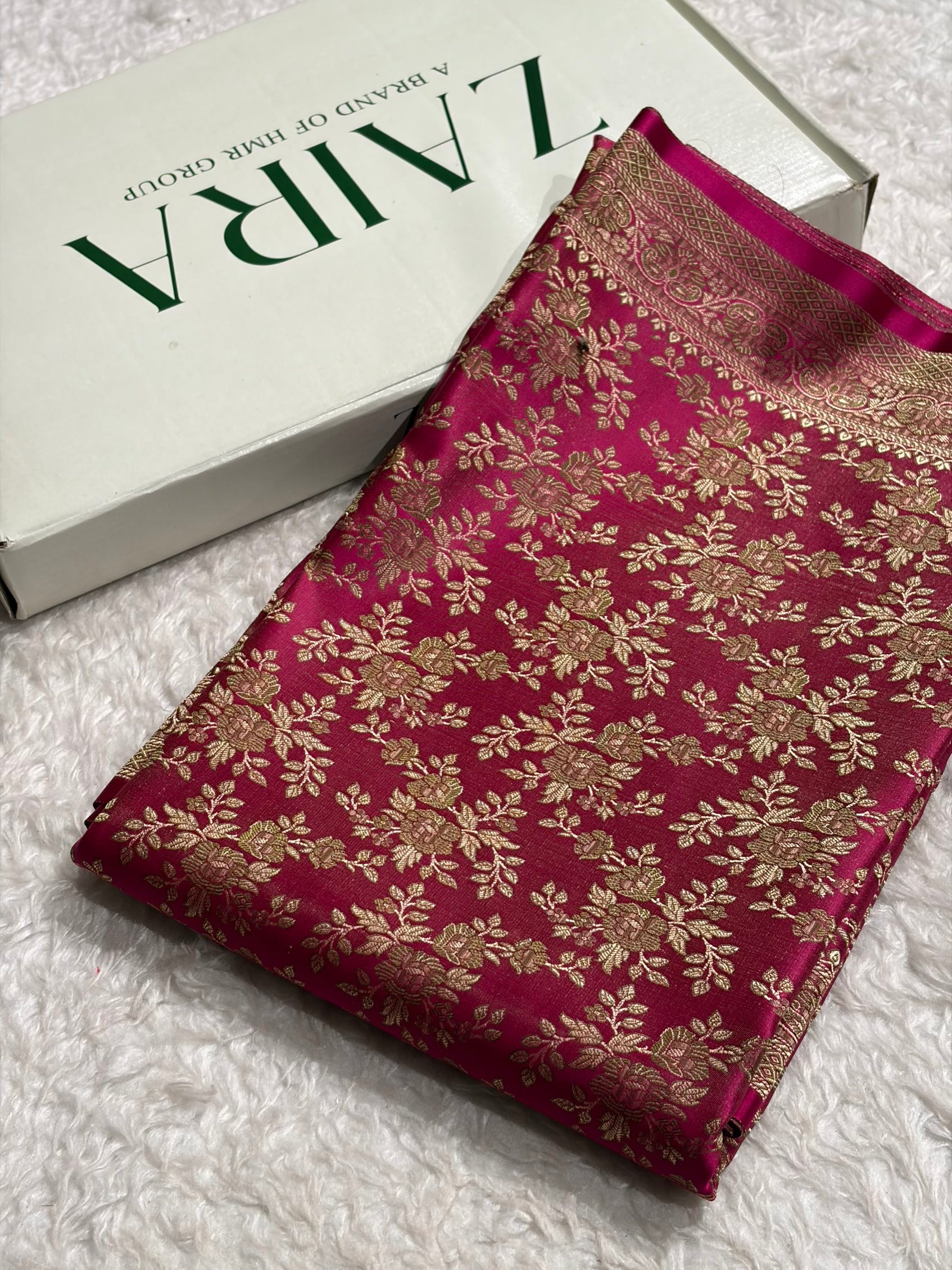 Rani Jamawar Tanchoi Jaal Katan Silk Saree SKTM-20