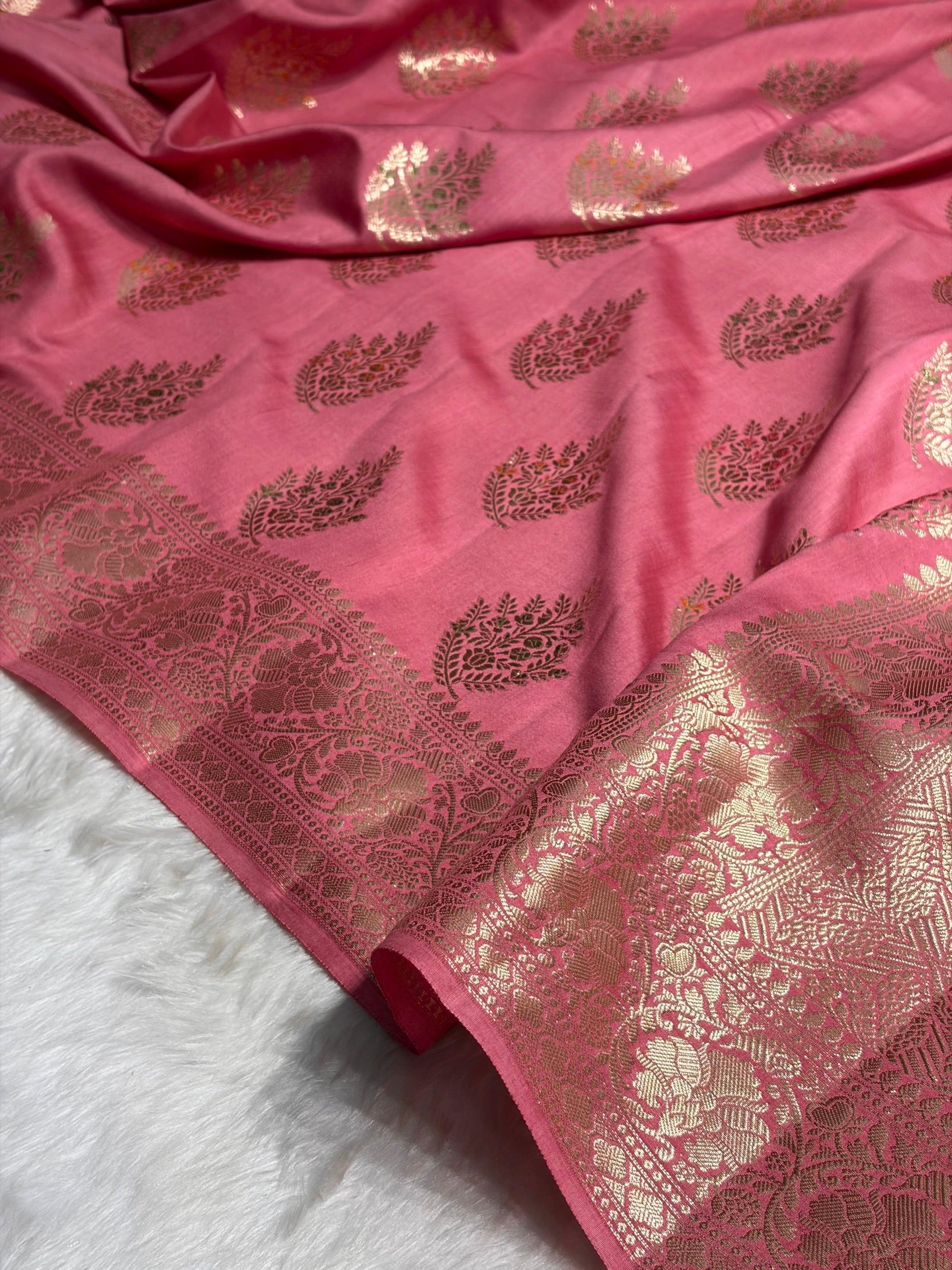 Minakari Gajri Shades Pure Chiniya Silk CH-02