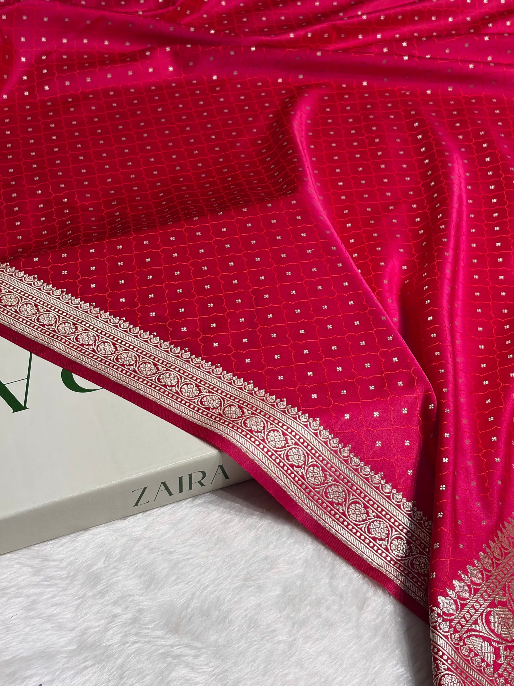 Rani Shades Tanchoi Motif Mashru Silk Saree MST-13