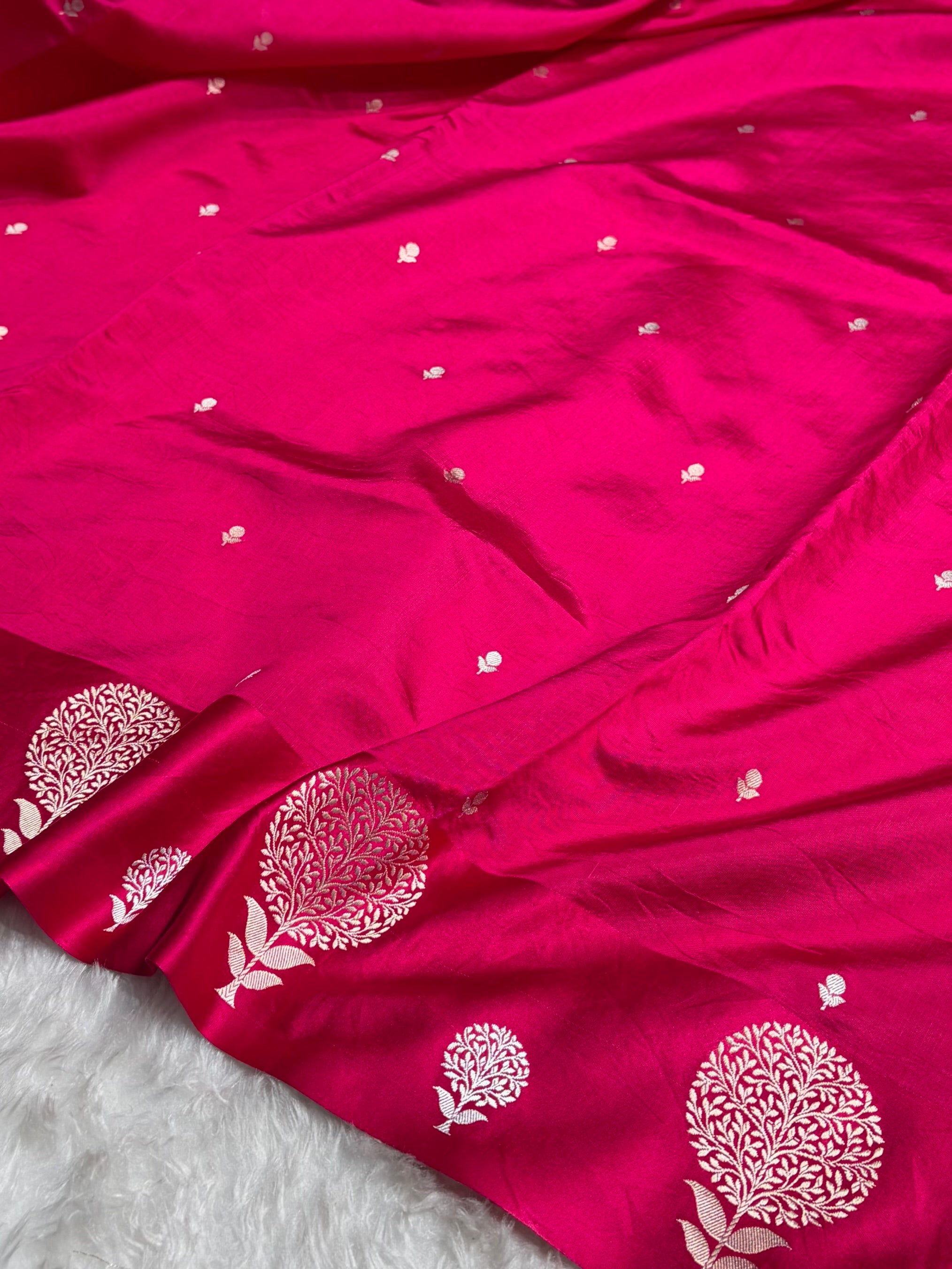 Rani Shades Handwoven Pure Paper Katan Silk RM-65