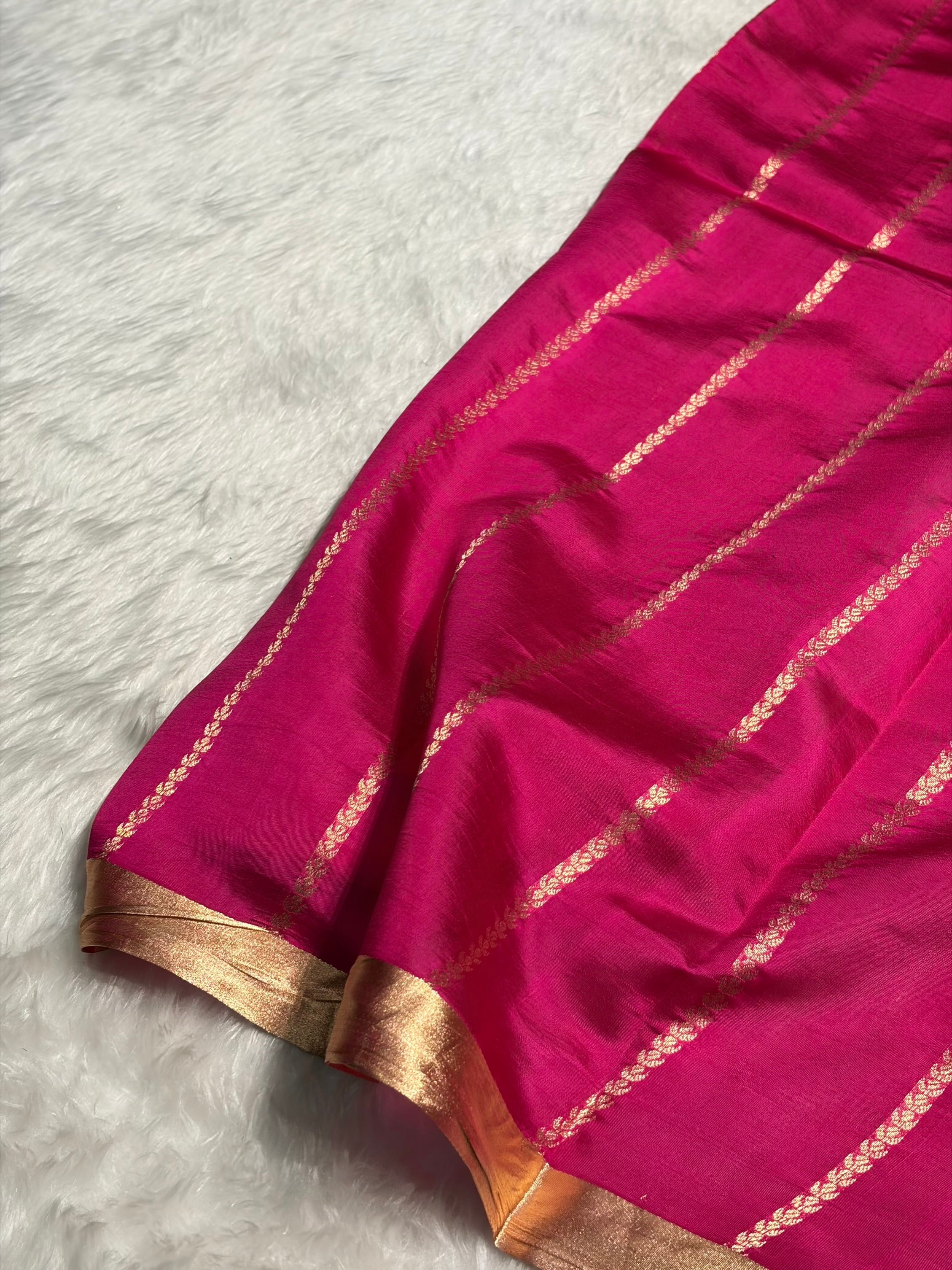 Rani Shades Handwoven Pure Raw Mango Silk RM-39