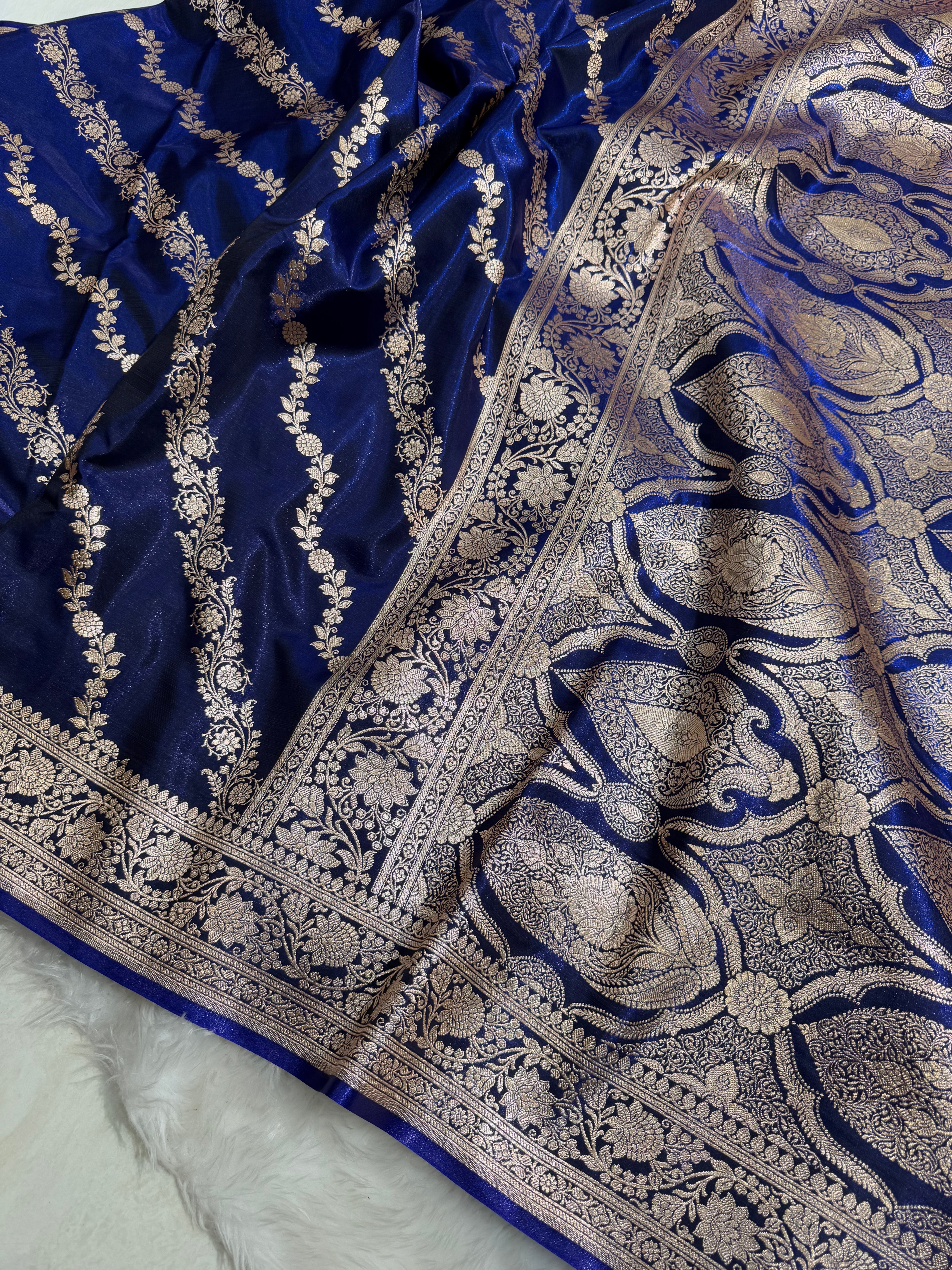 Ultra Light Weight Satin Silk Royal Blue SS10