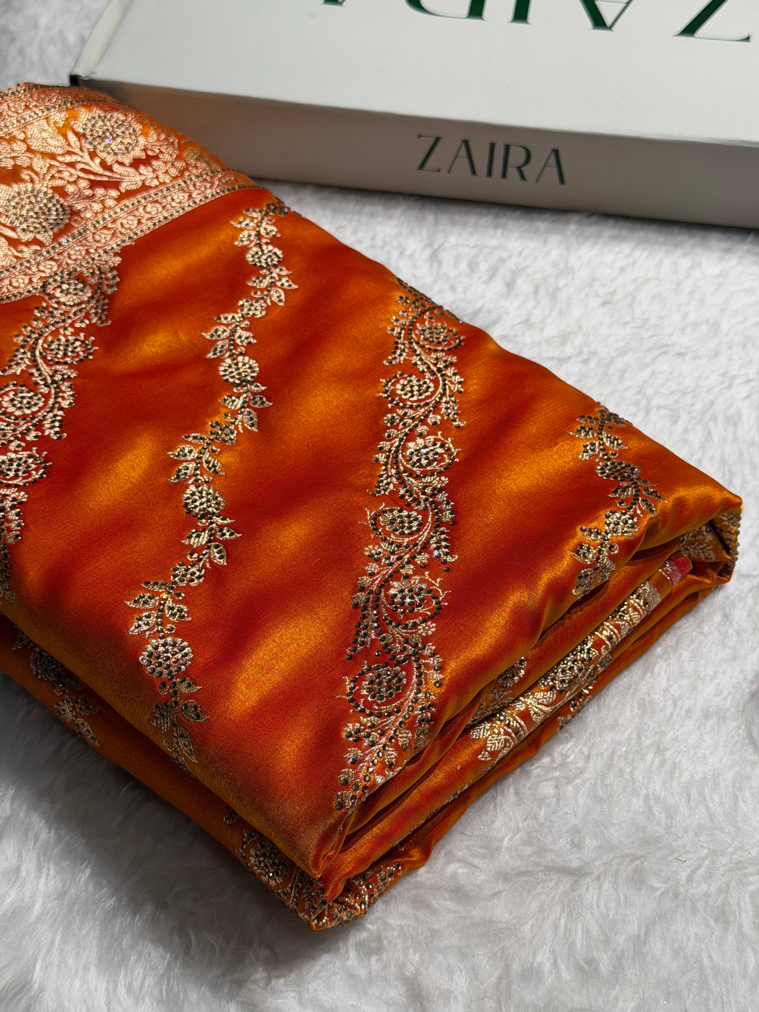 Bridal Gold Cross with Swarovski Stone Work BSS-10