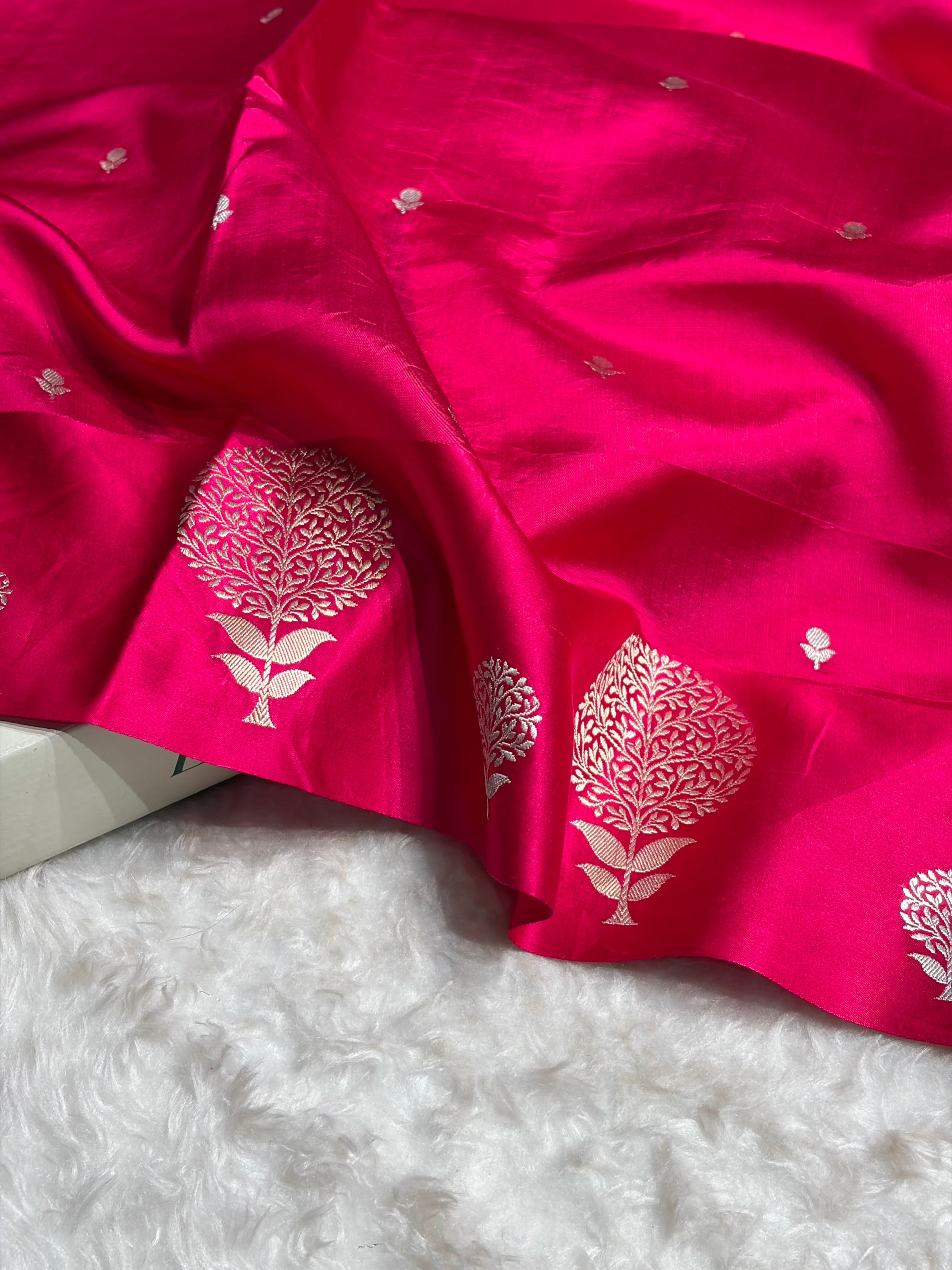 Rani Shades Handwoven Pure Paper Katan Silk RM-65