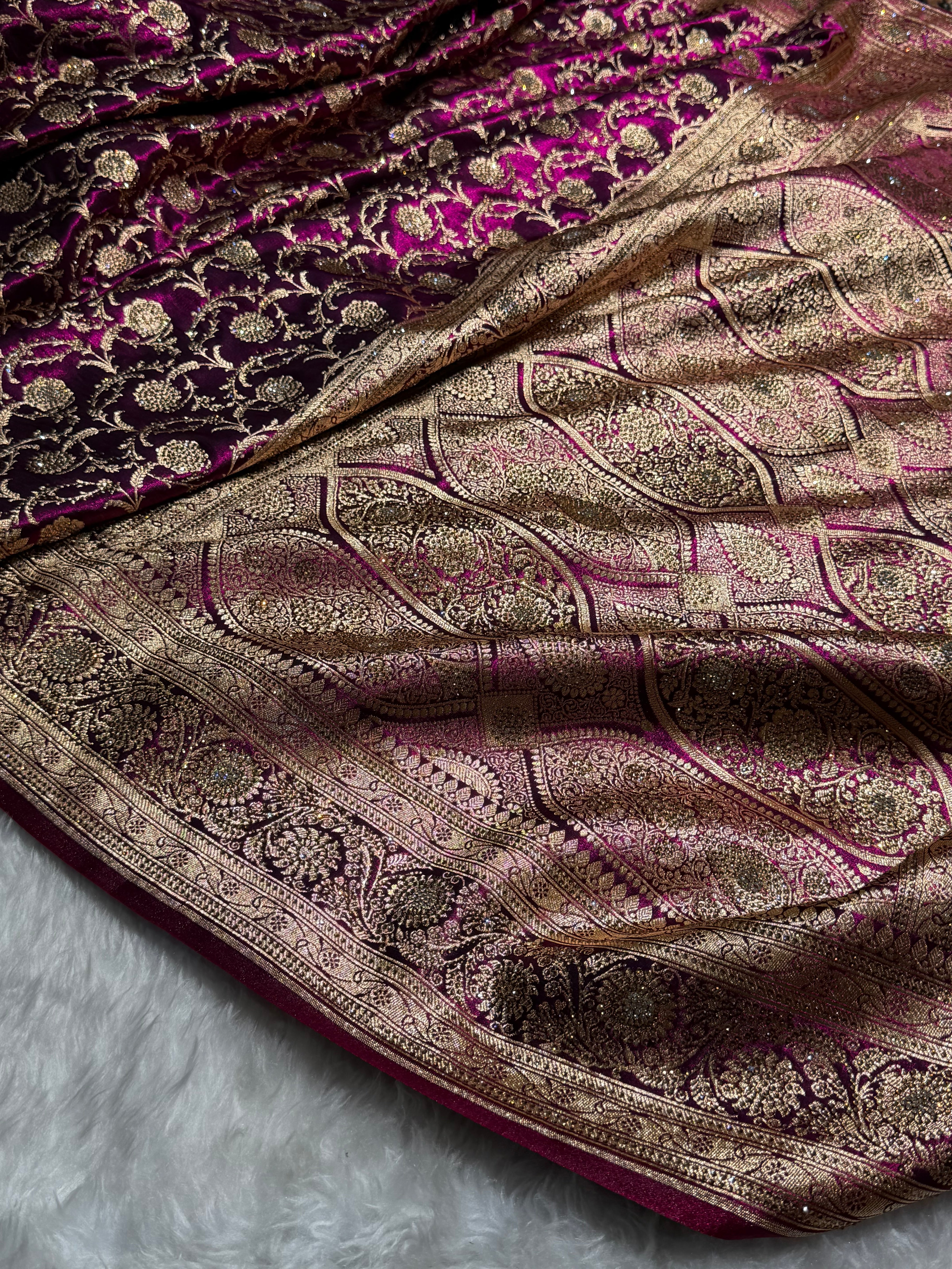 Bridal Wine Jaal with Swarovski Stone BSS13 (E)