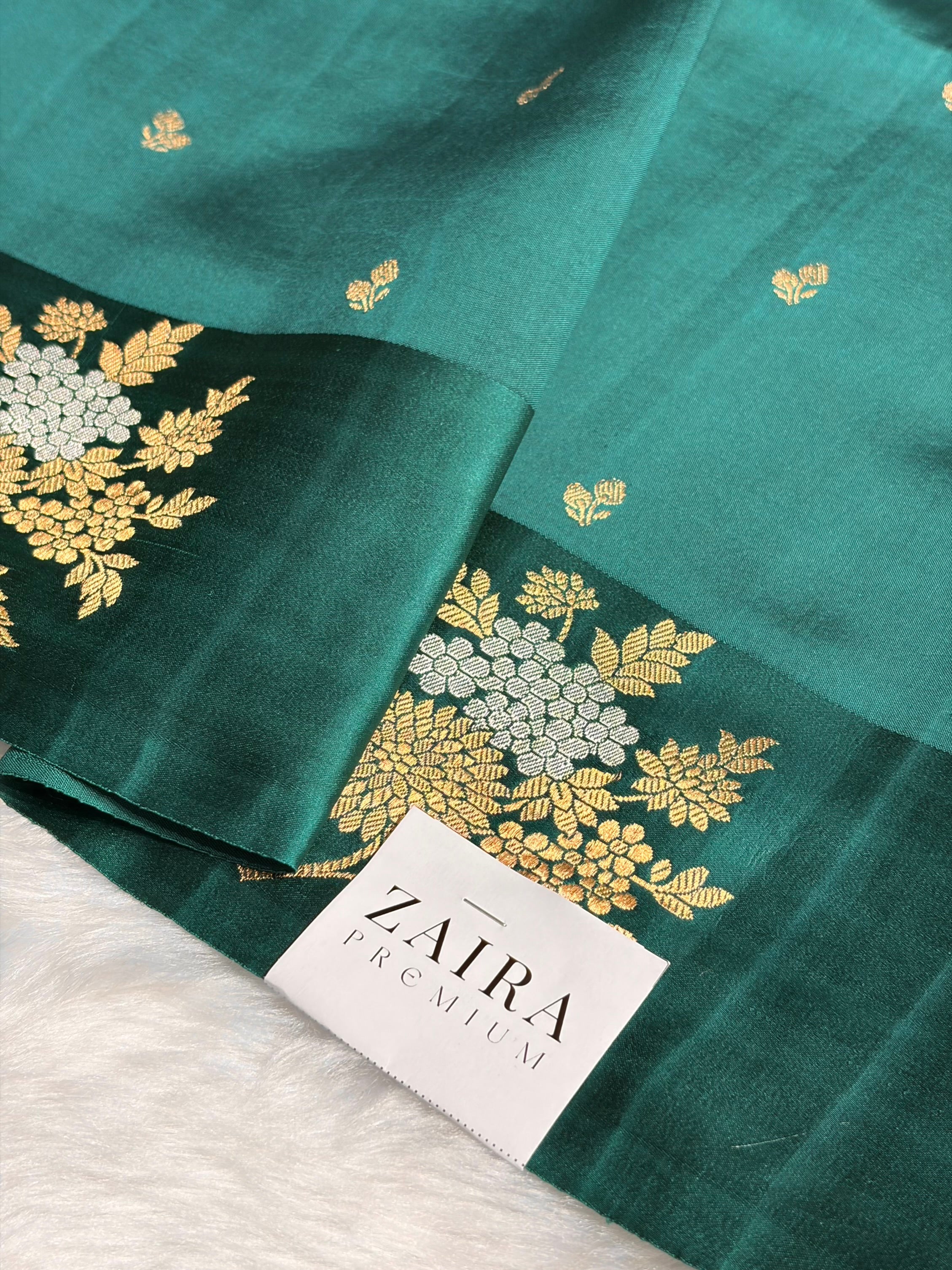 Dusty Rama Shades Boota Handwoven Pure Raw Mango Silk RM-09