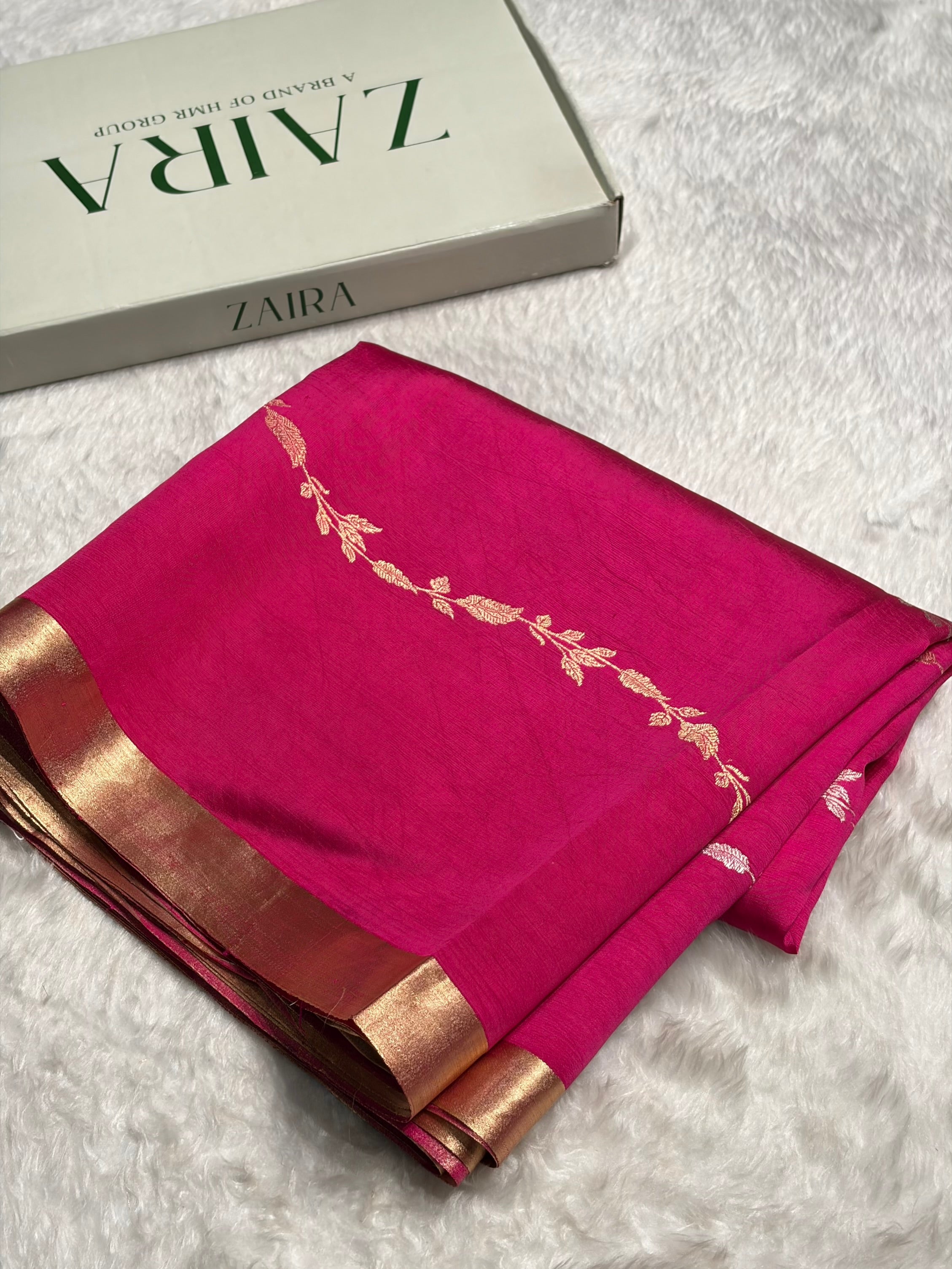 Rani Shades Handwoven Pure Raw Mango Silk RM-39