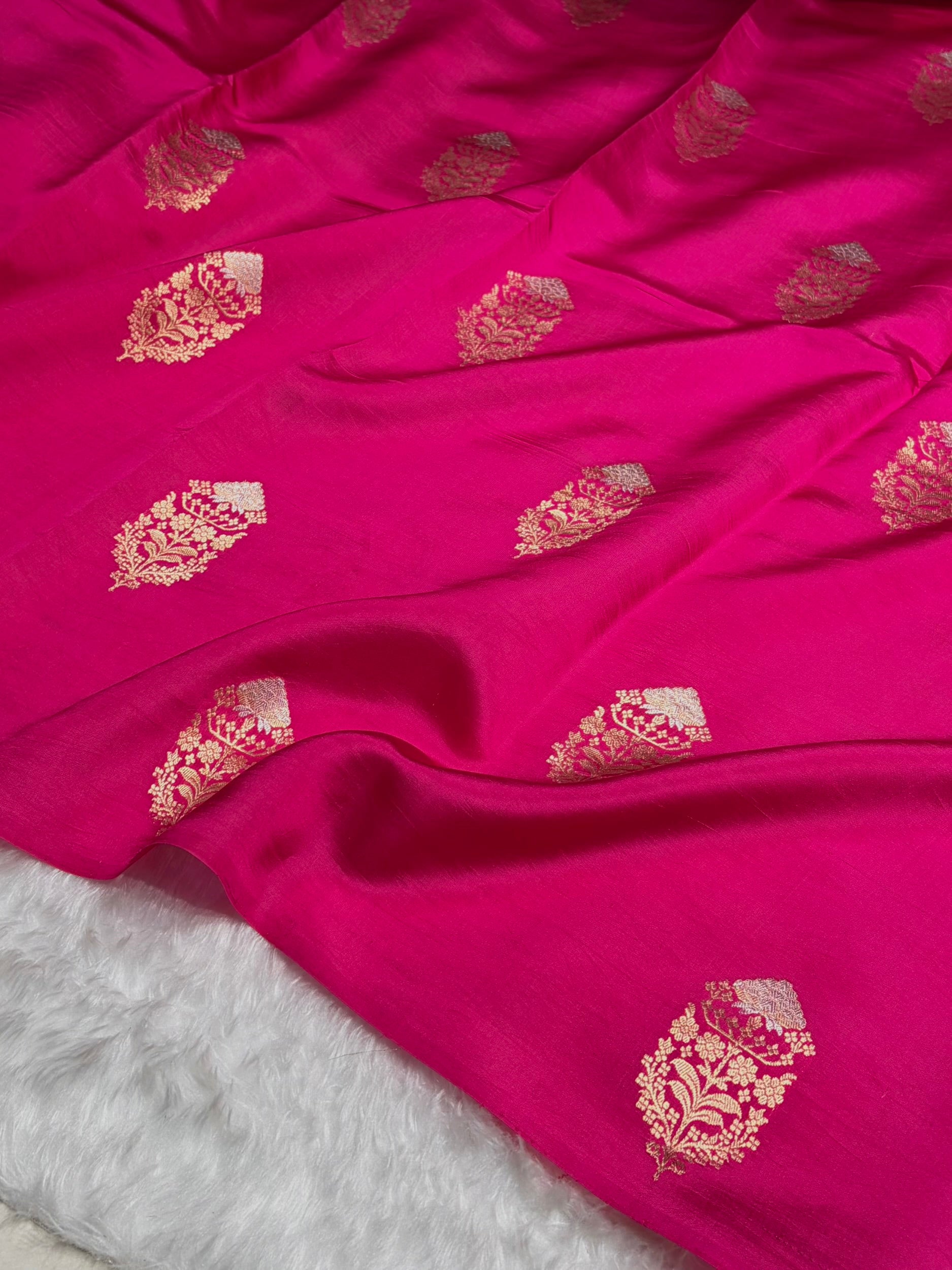 Rani Shades Handwoven Pure Raw Mango Silk RM-51