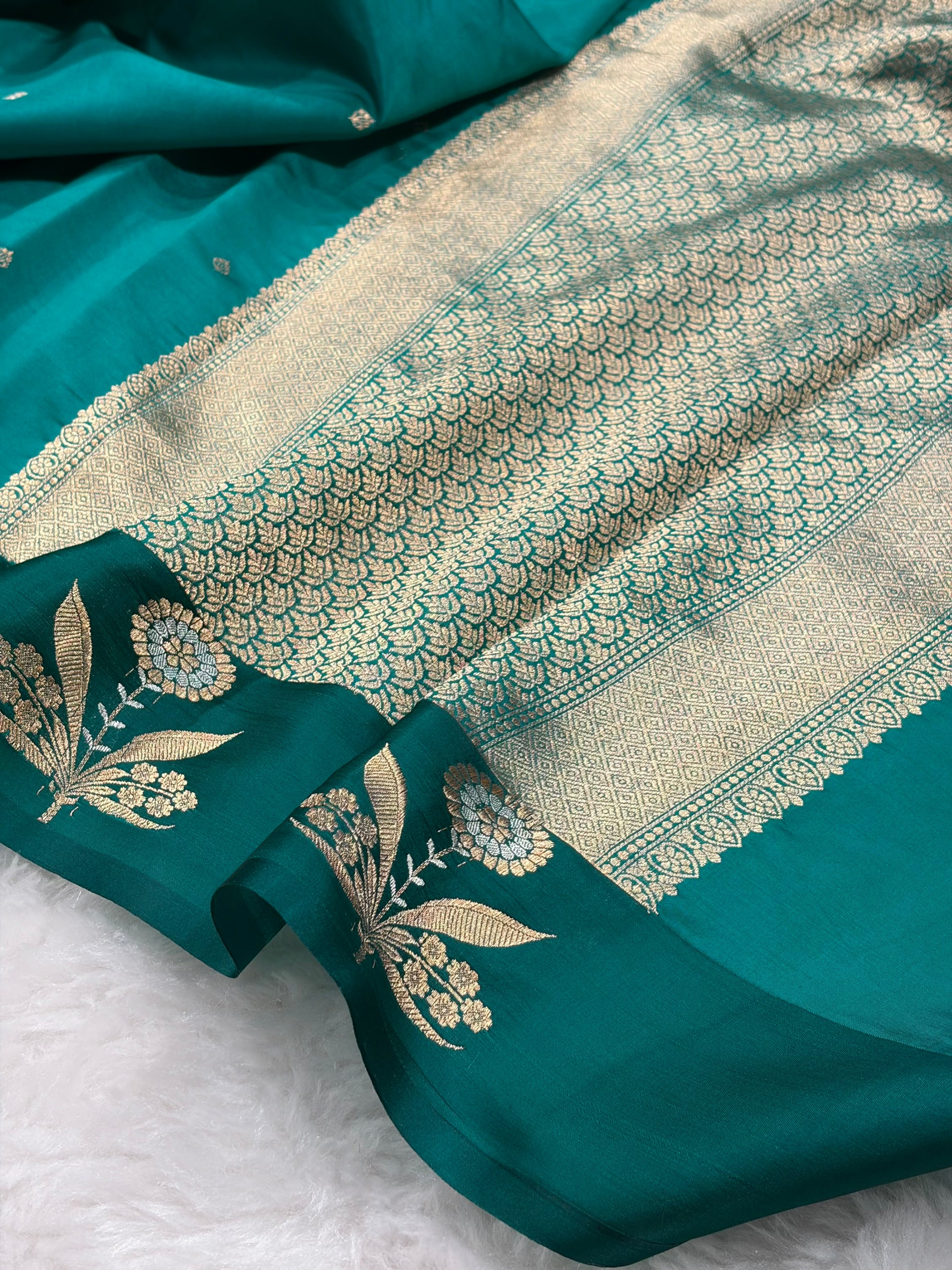 Rama Shades Meena Boota Handwoven Paper Silk RM-24