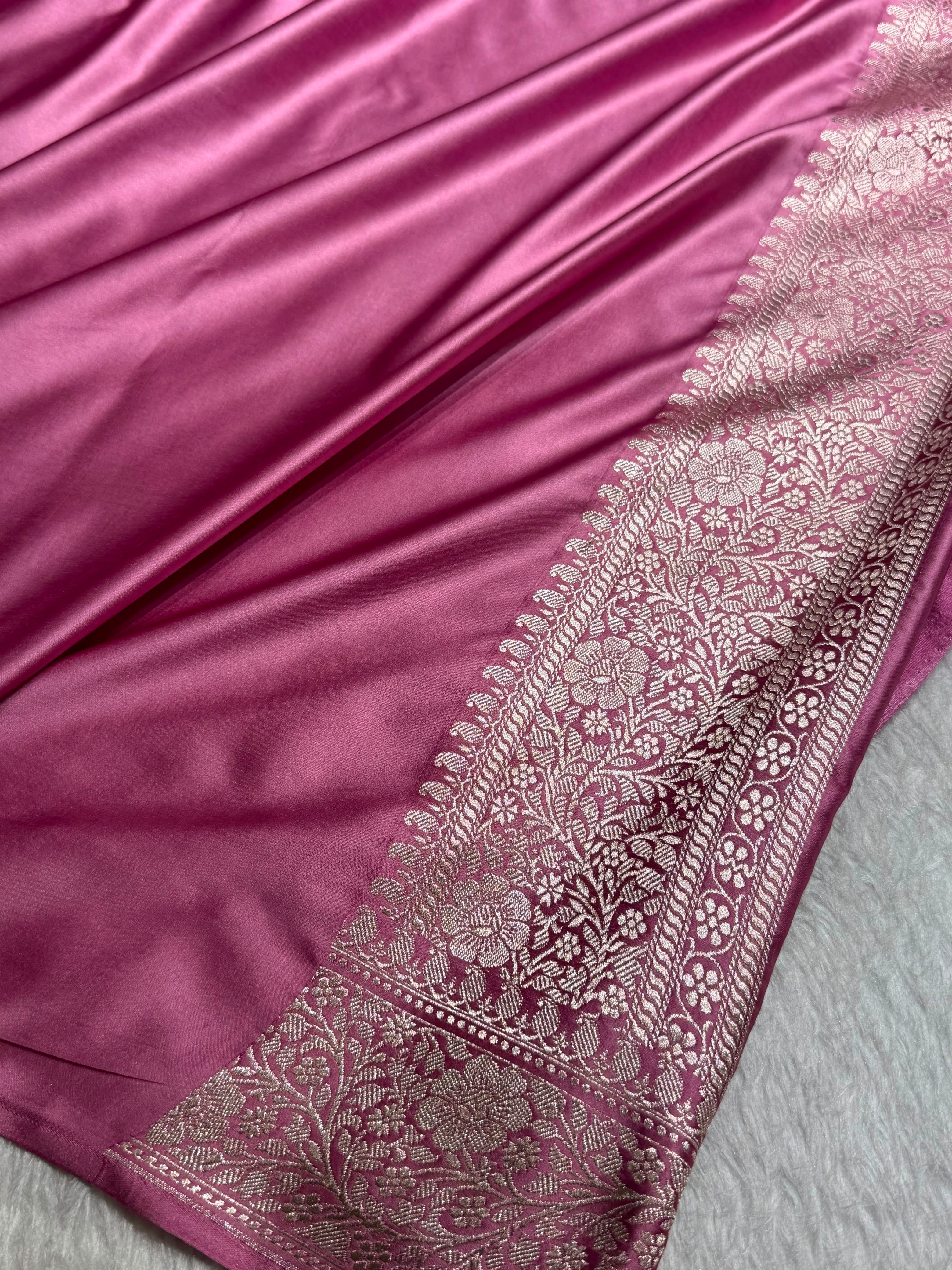 Contrast Sea Green / Copper Tree Boota Mashru Silk Saree MCS19