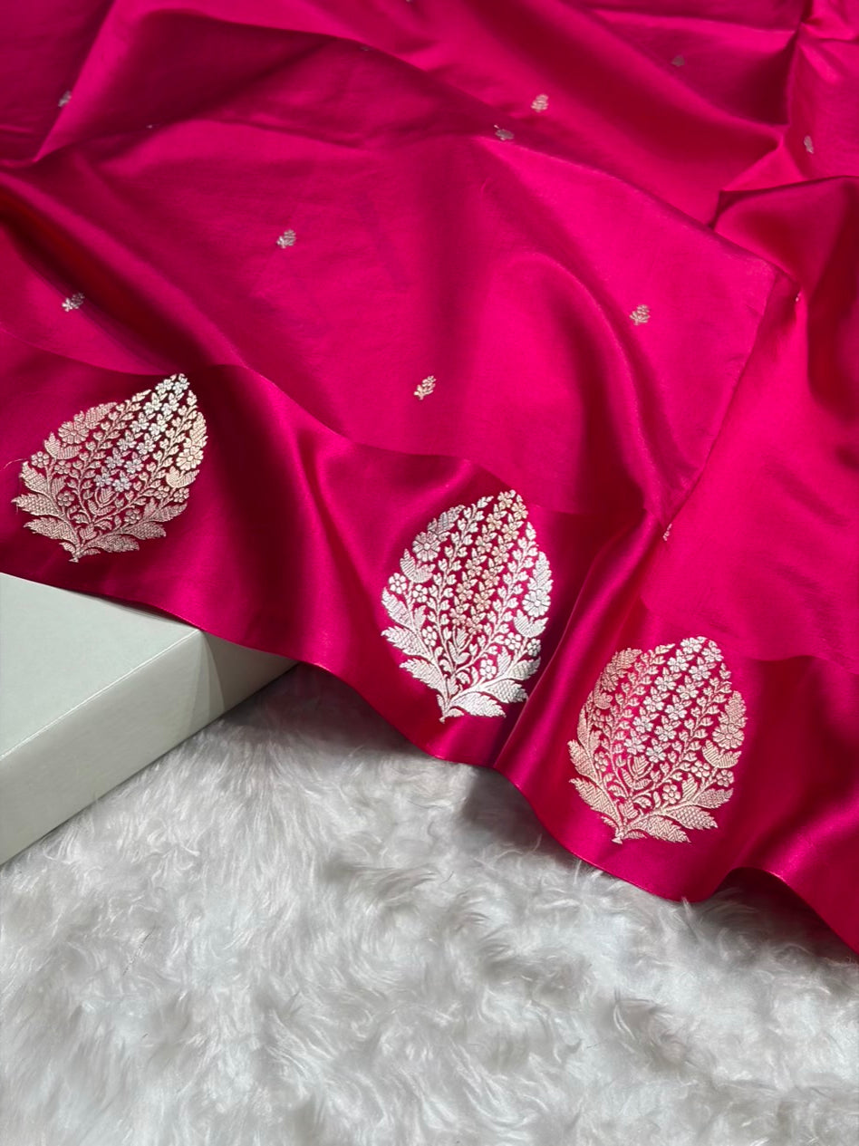 Rani Shades Handwoven Pure Katan Silk Paper Silk RM-69