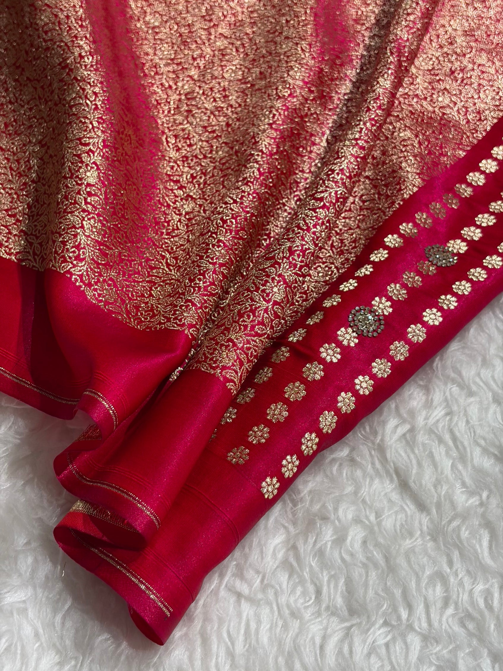 Bridal Rani Cross with Bananasi Swarovski Stone Work BSS35