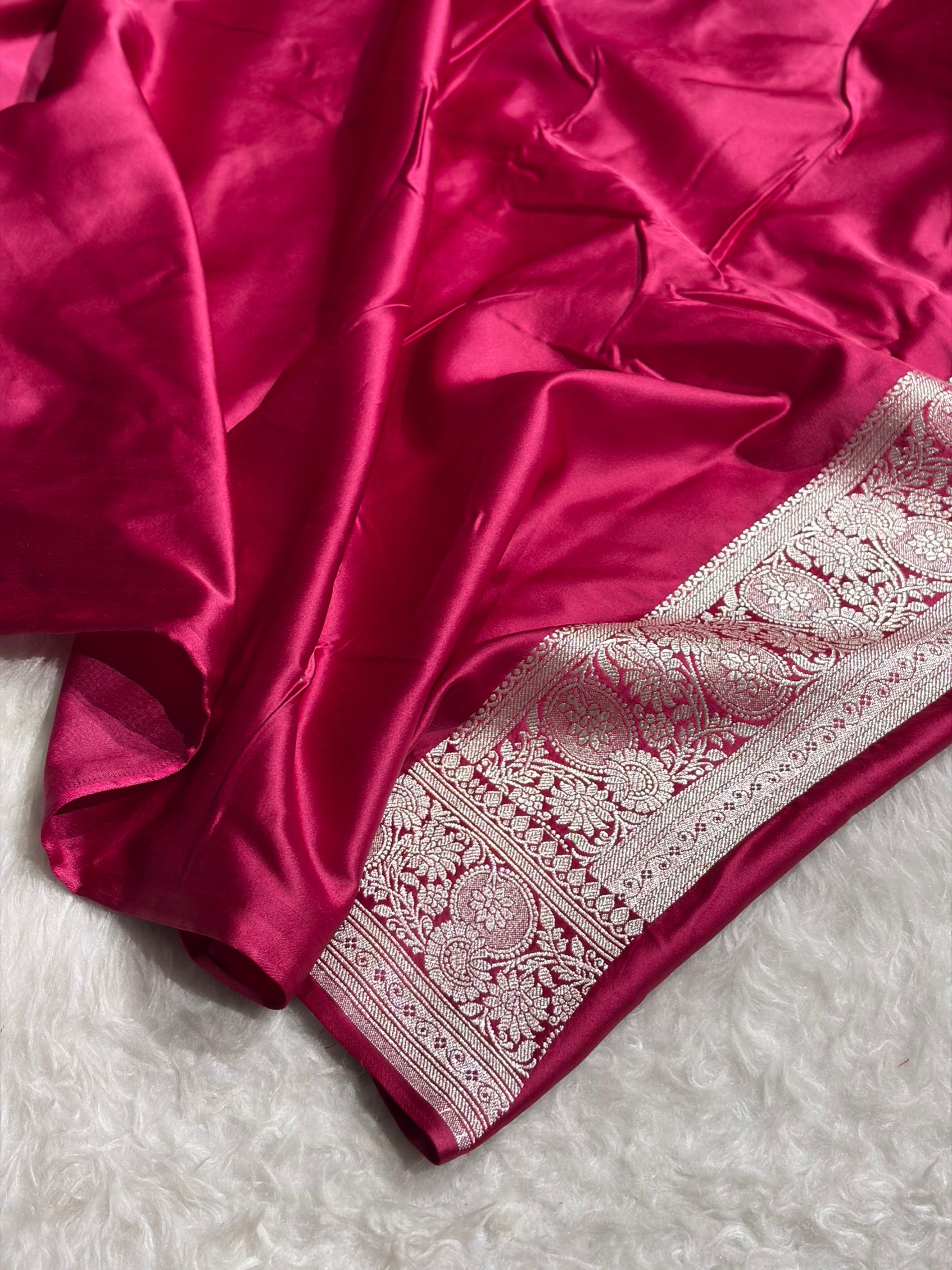 Rani Shades Minakari Booti Mashru Silk Saree MCS73