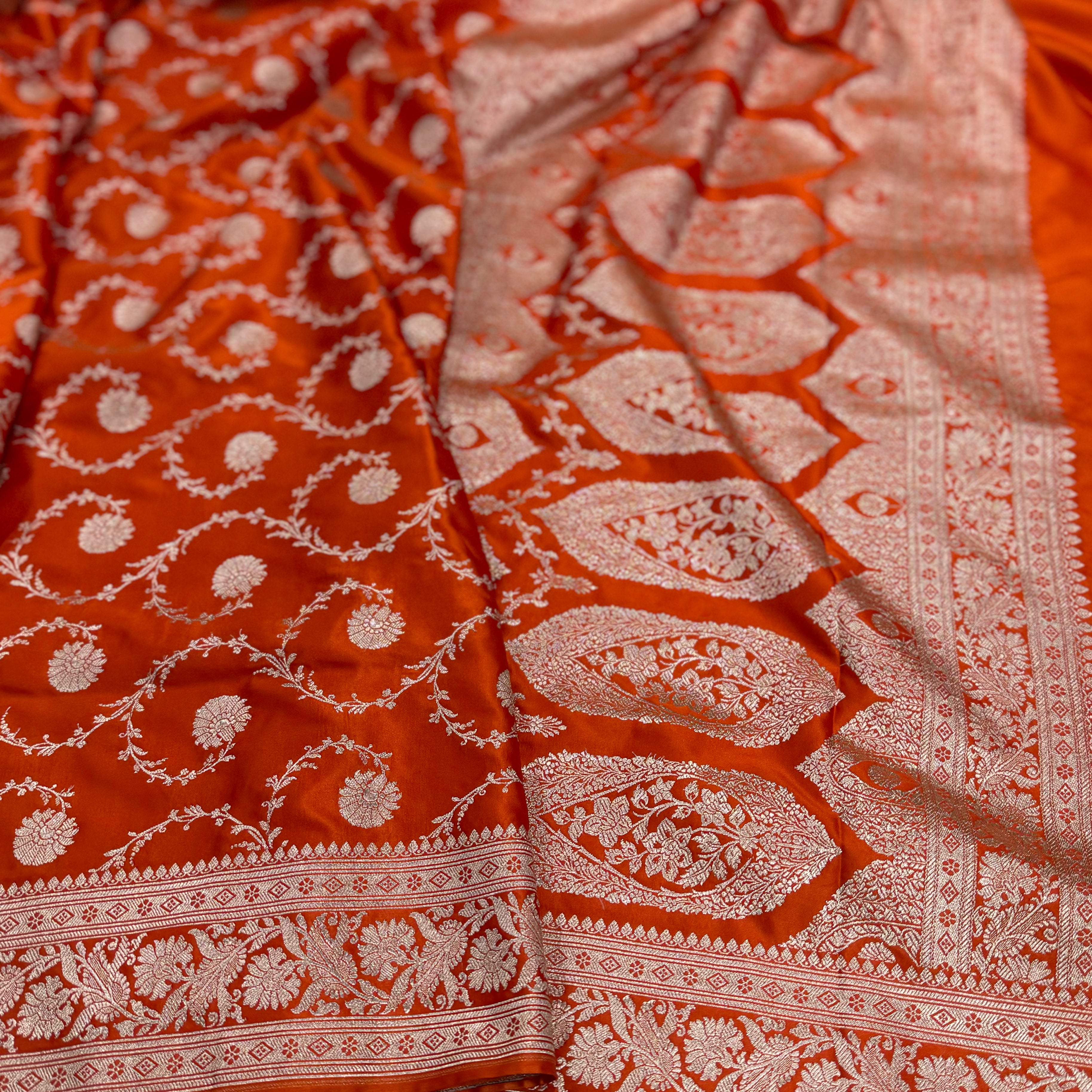 Fanta Mashru Silk Jaal