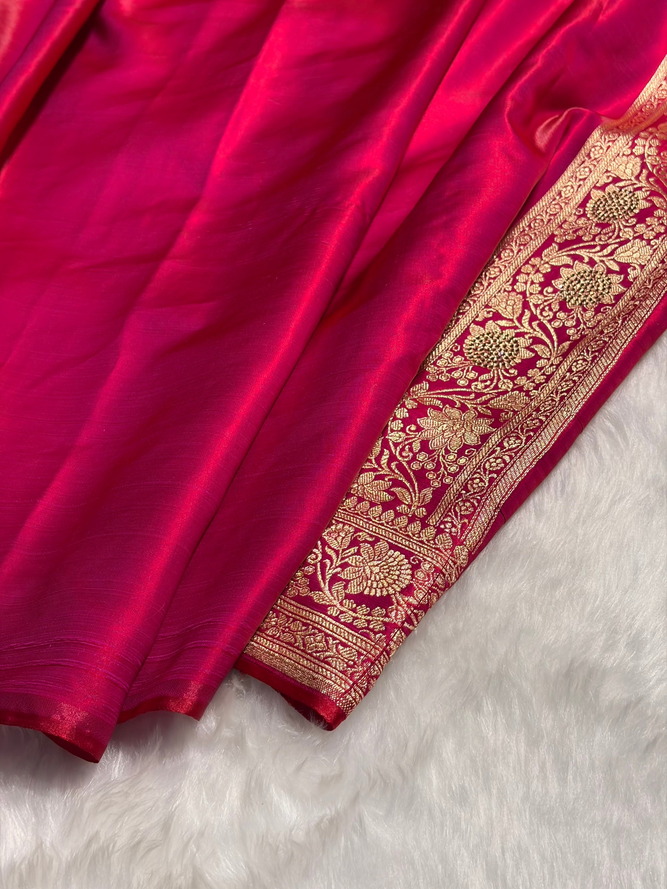 Pinkish Purple Cross with Swarovski Stone Work BSS-10