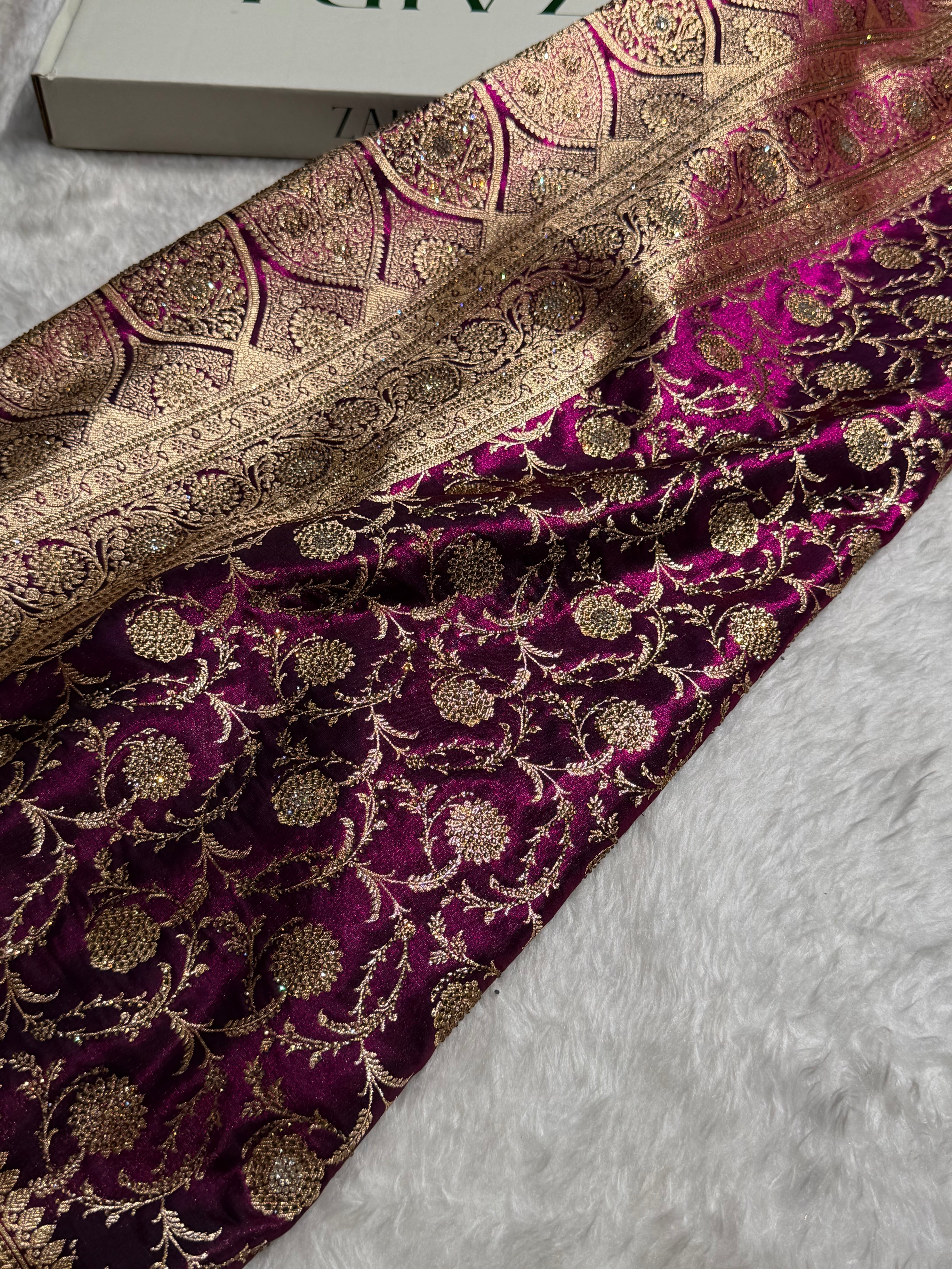 Bridal Wine Jaal with Swarovski Stone BSS13 (E)