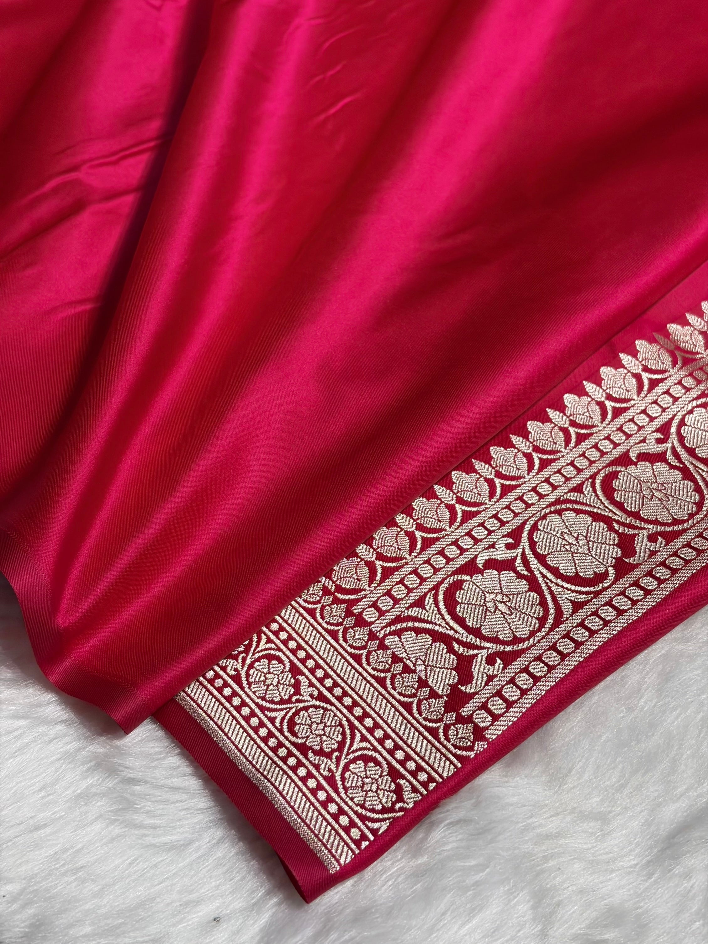 Rani Shades Tanchoi Motif Mashru Silk Saree MST-13