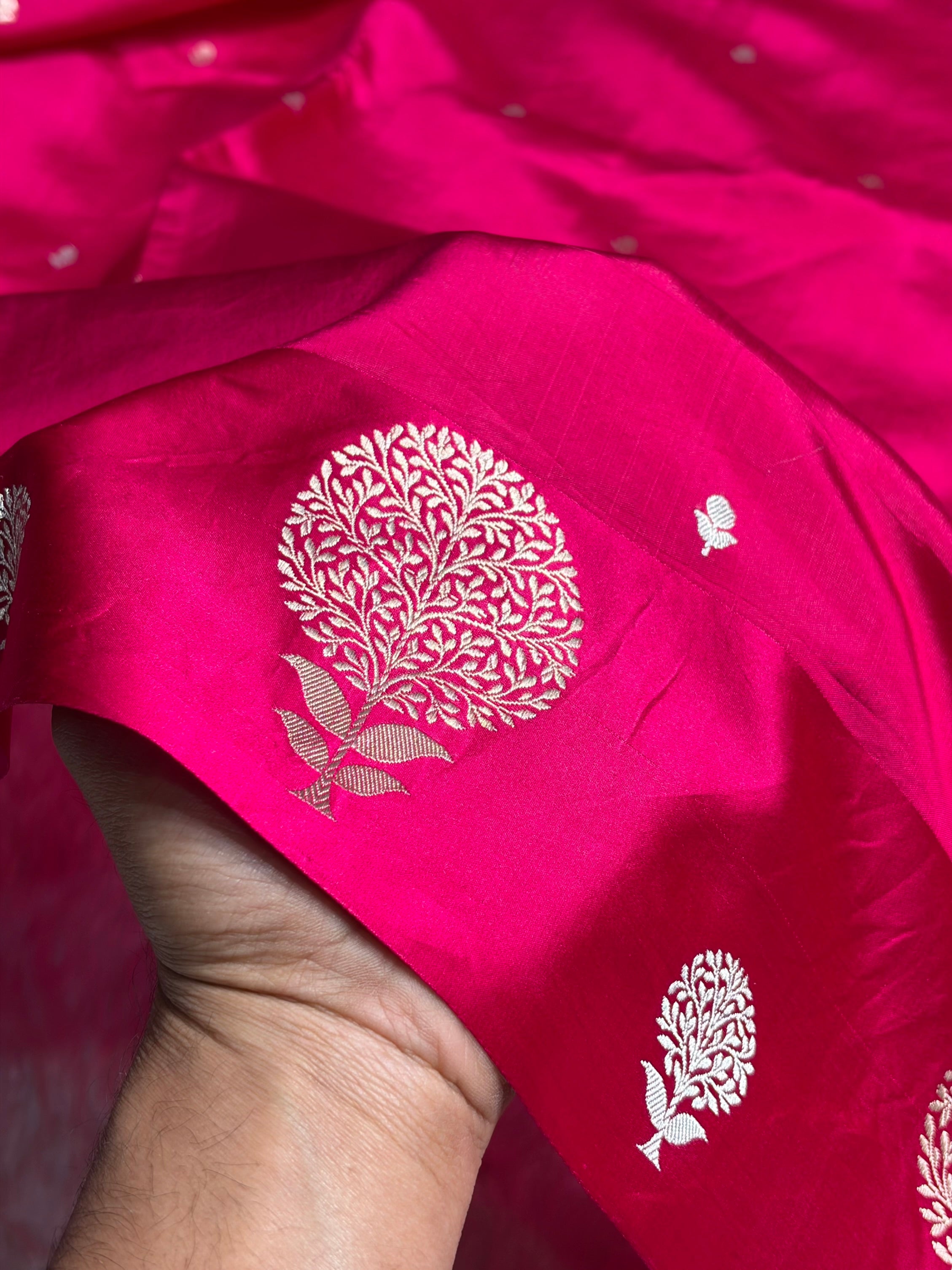 Rani Shades Handwoven Pure Paper Katan Silk RM-65