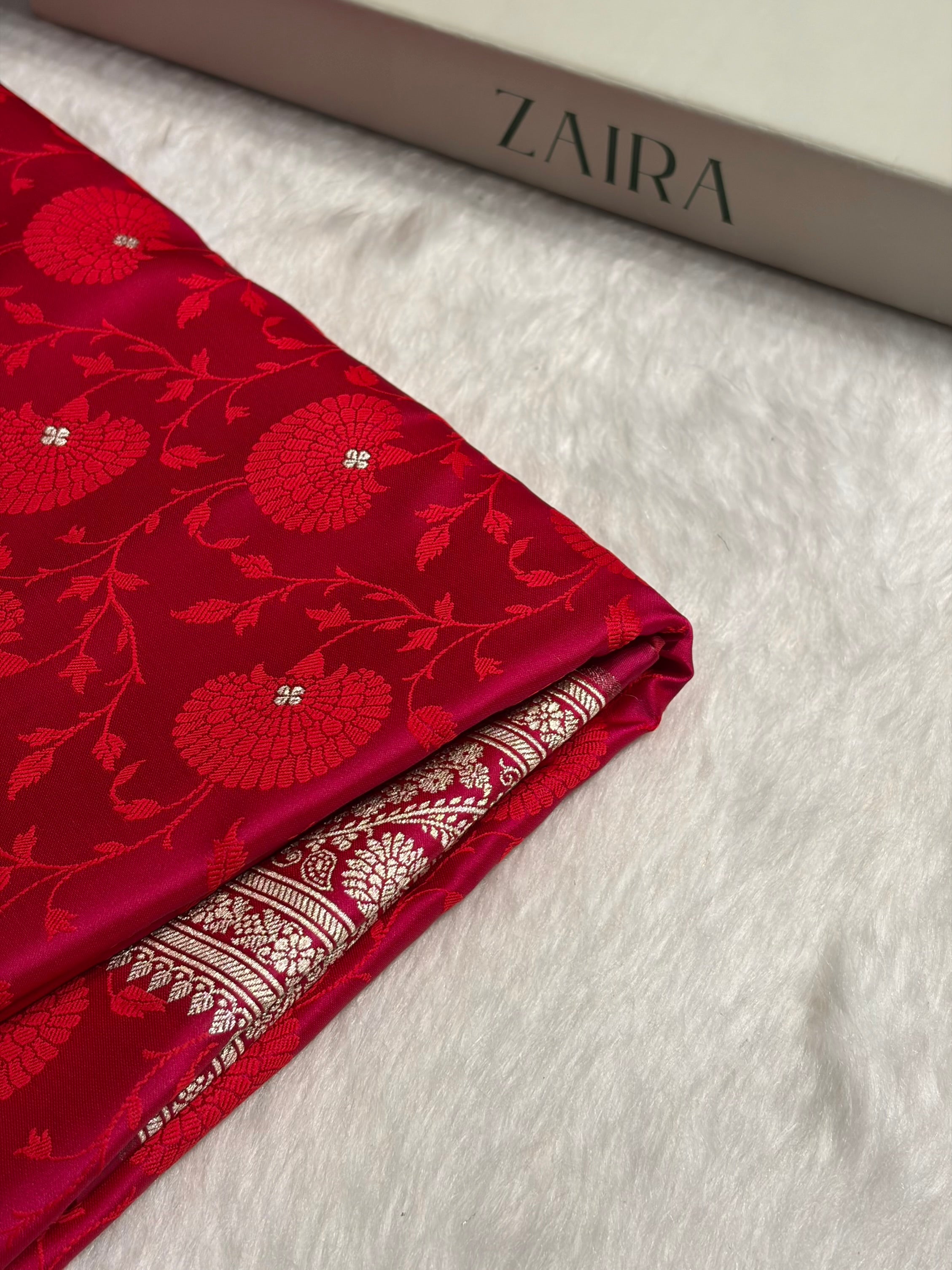 Rani Shades Tanchoi Motif Mashru Silk Saree MST-11