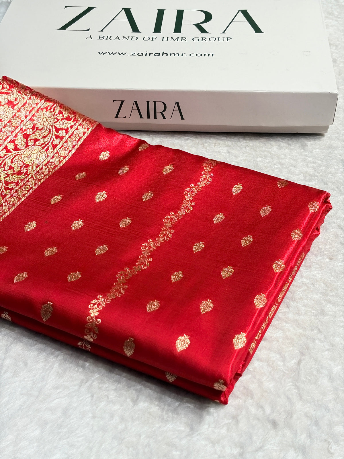Banarasi Light Weight Satin Silk Red Shades SS70