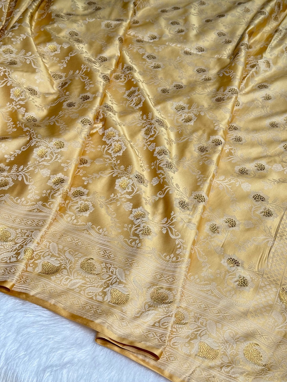 Tussar Tanchoi Mashru Silk Saree
