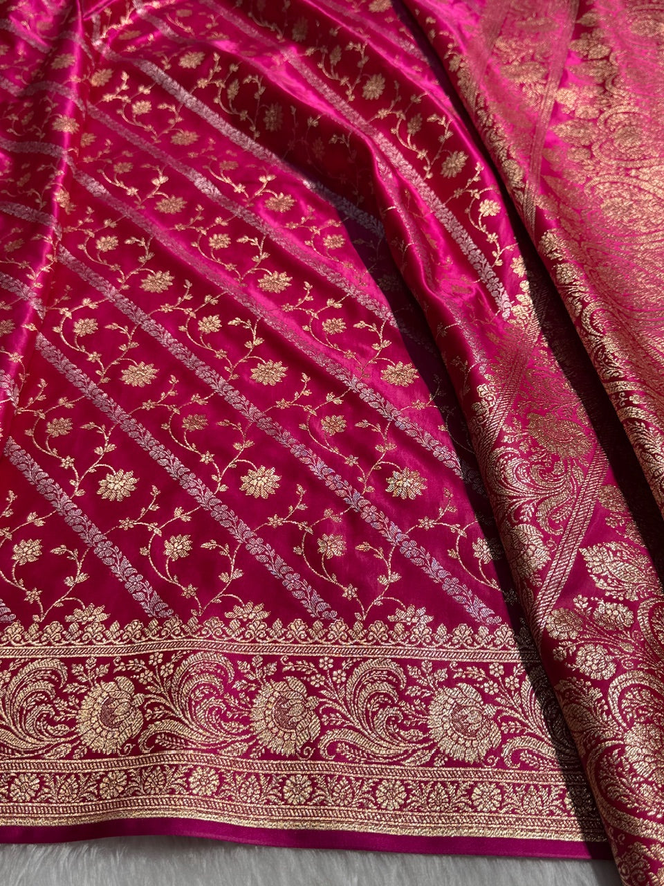 Rani Brocade Soft Katan Silk Saree SK52