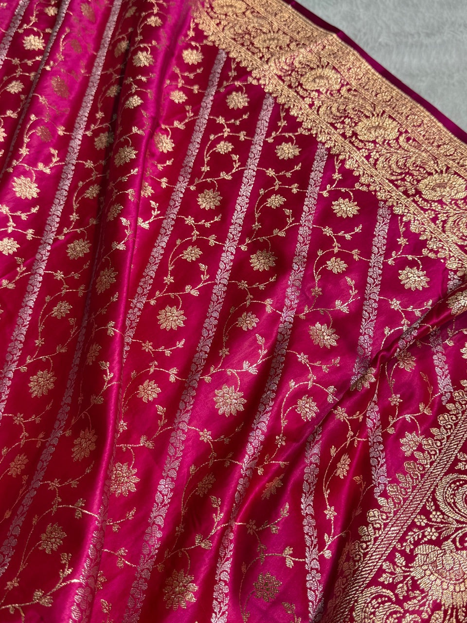 Rani Brocade Soft Katan Silk Saree SK52