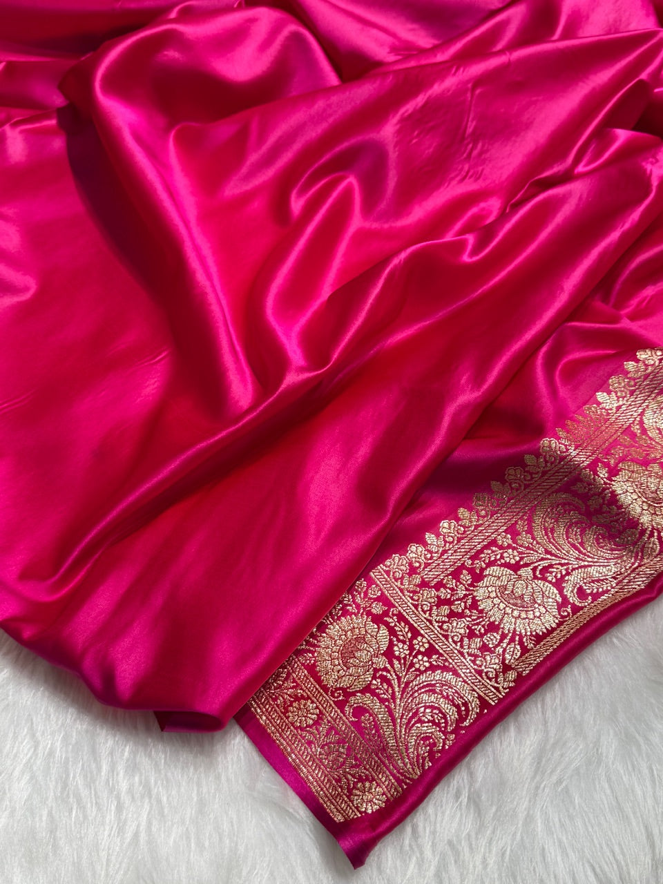 Rani Brocade Soft Katan Silk Saree SK52