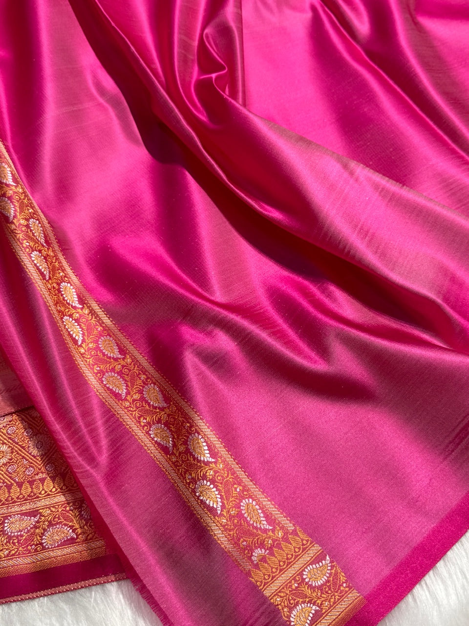 Rani Jamawar Tanchoi Katan Silk Saree SKTM-12