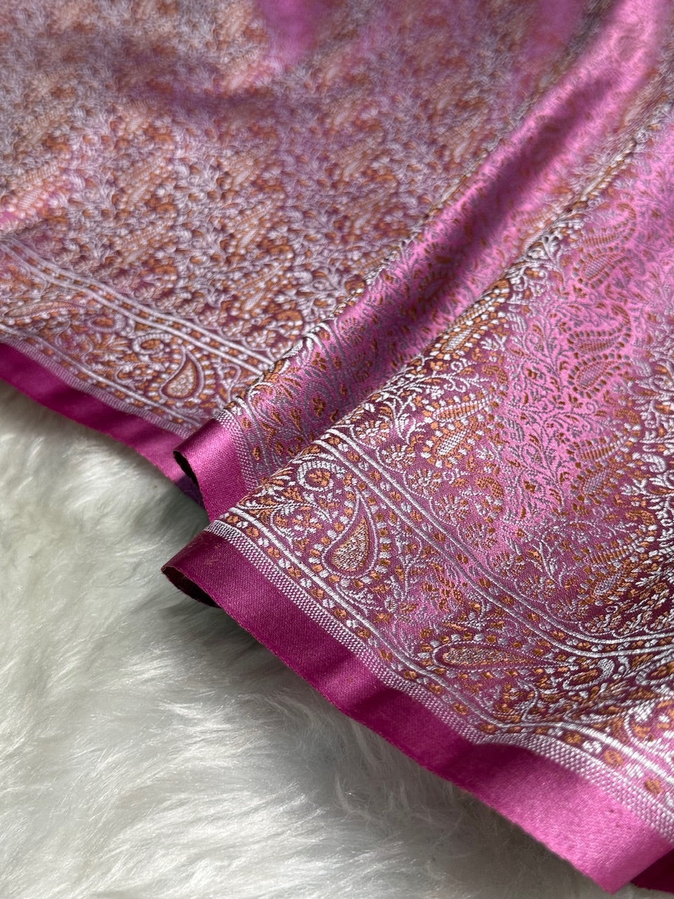 Rani Jamawar Tanchoi Katan Silk Saree SKTM-09