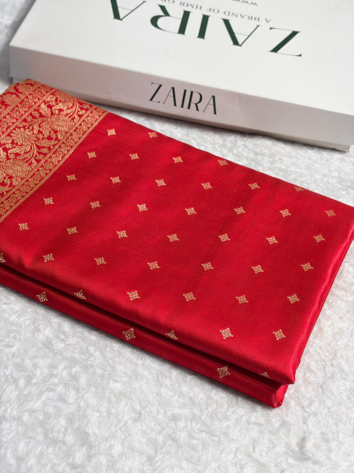 Banarasi Light Weight Satin Silk Red Shades SS68