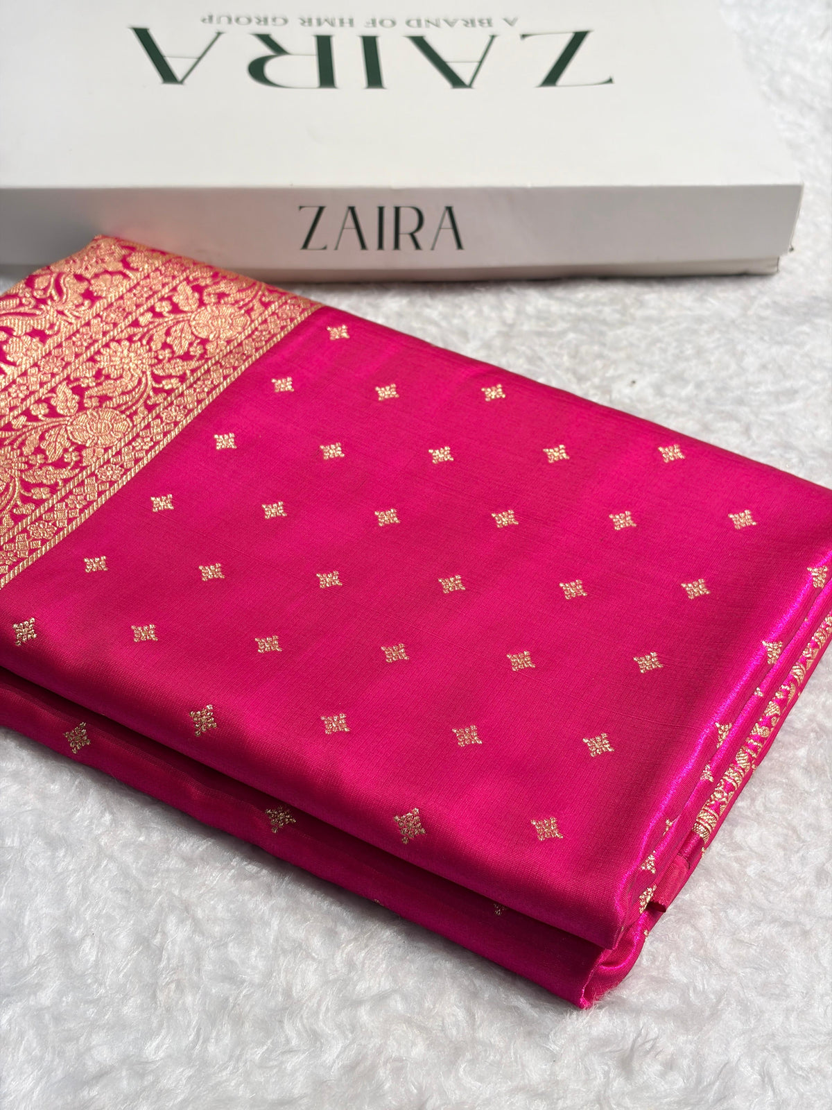 Banarasi Light Weight Satin Silk Pink Shades SS68