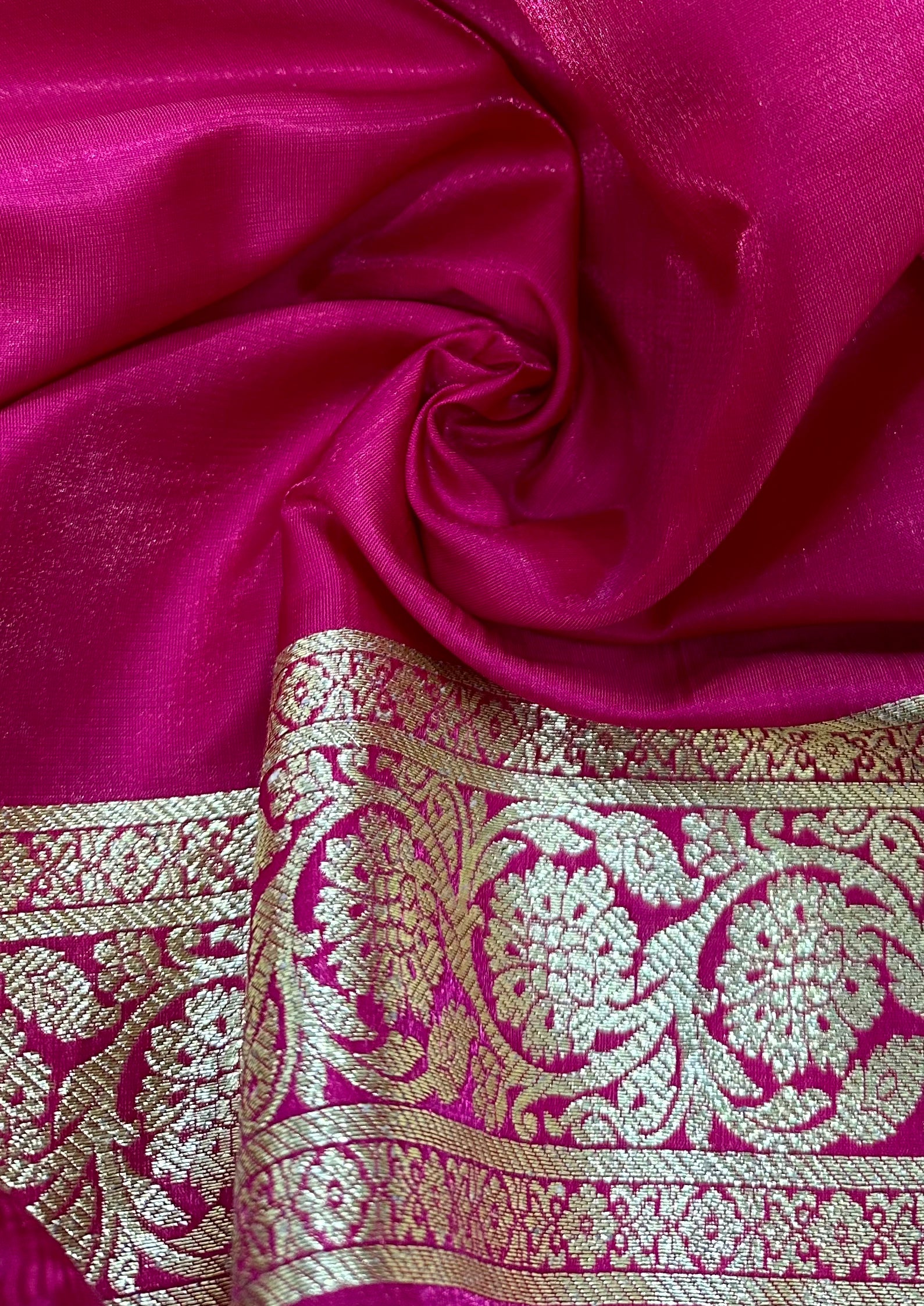 Satin Silk Booti in Pink Shades SS01