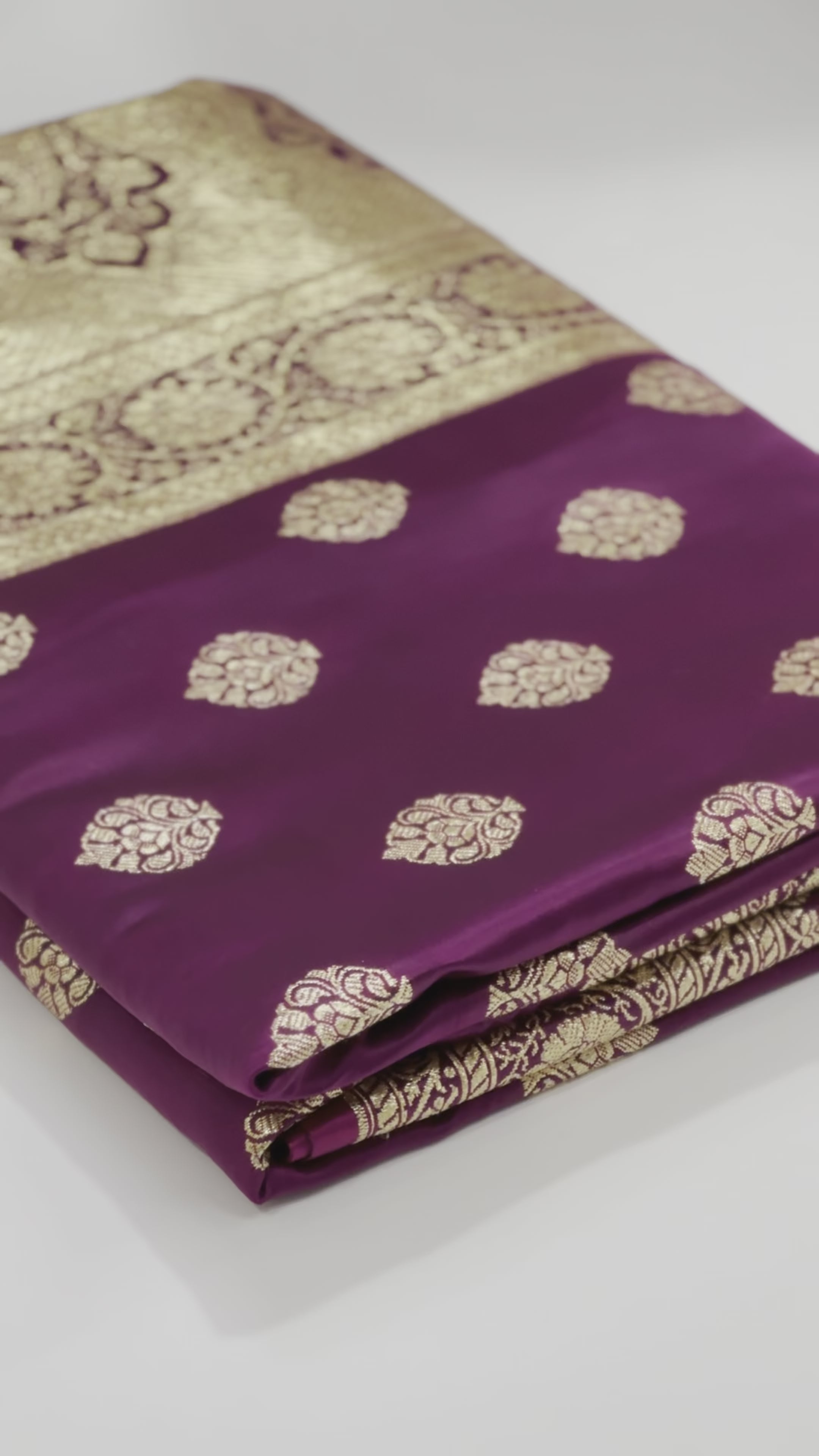 Katan Silk Saree In wine Shades SK02