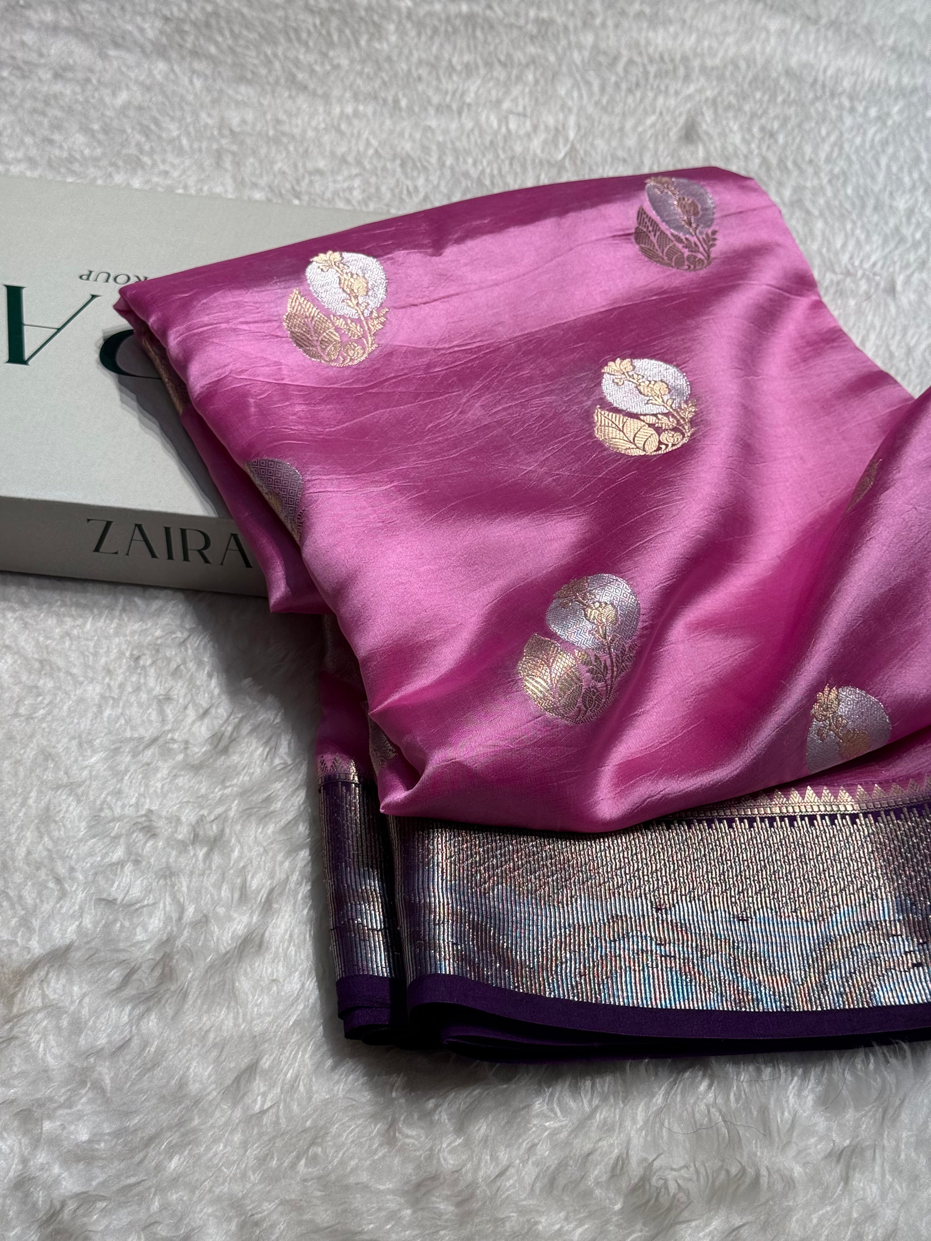 CARAMEL SILK SAREE
