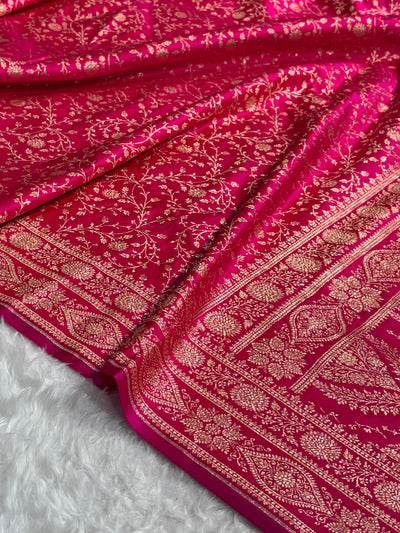 Banarasi Rani Brocade Soft Katan Silk Saree SKB-05