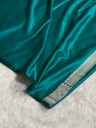 Rama Shades Tanchoi Motif Mashru Silk Saree MST-14