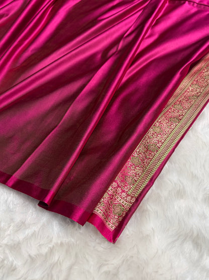 Rani Jamawar Tanchoi Katan Silk Saree SKTM-14