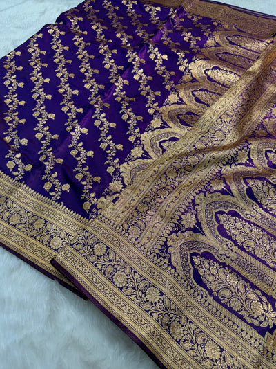 Ultra Light Weight Satin Silk Cross in PURPLE Shades SS11