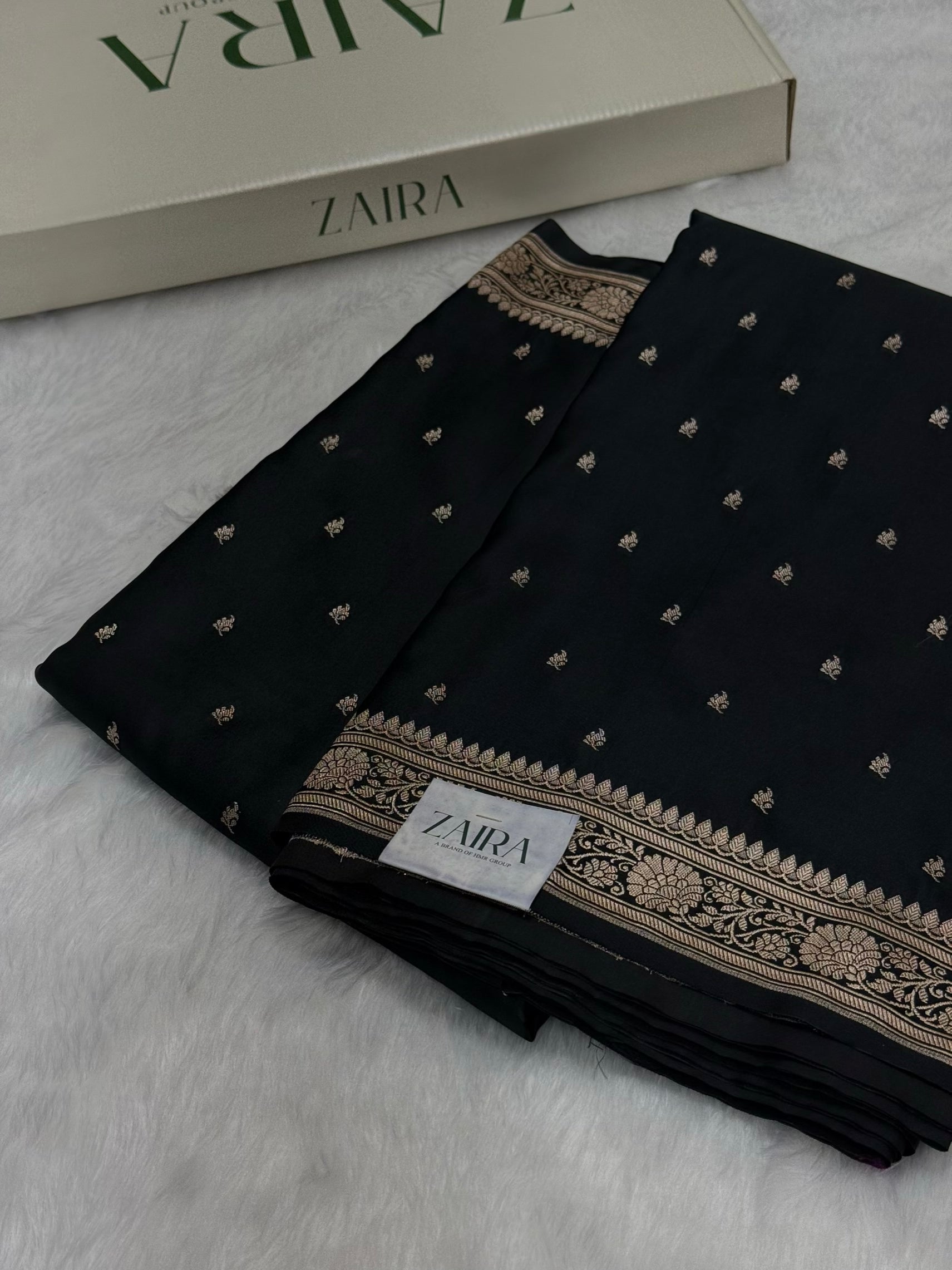 Black Shades Mashru Silk Saree for Festive Seasons MSM 16