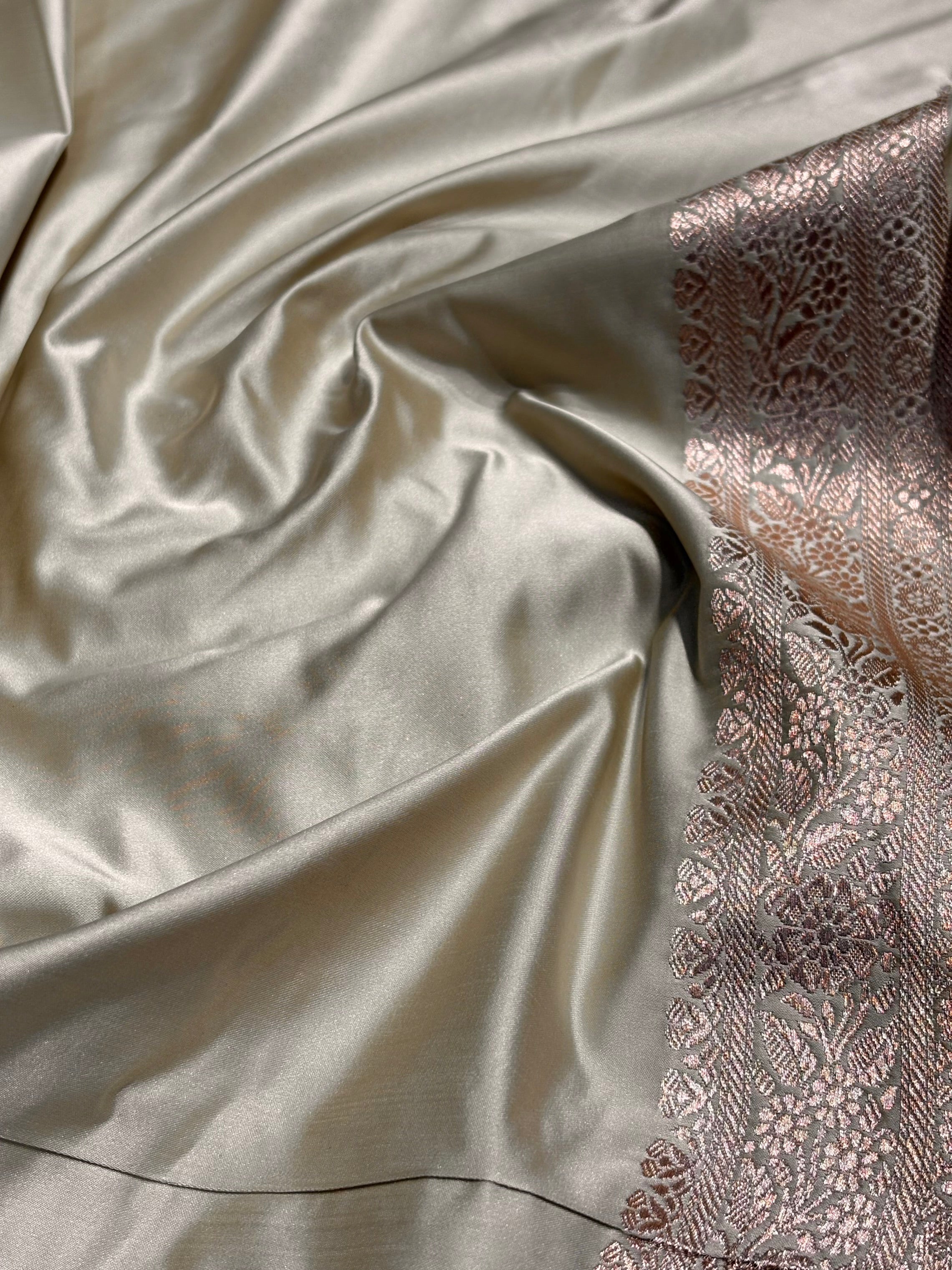 Tusser Shades Tanchoi Motif Mashru Silk Saree MST-10