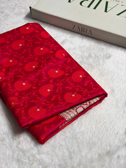 Rani Shades Tanchoi Motif Mashru Silk Saree MST-11