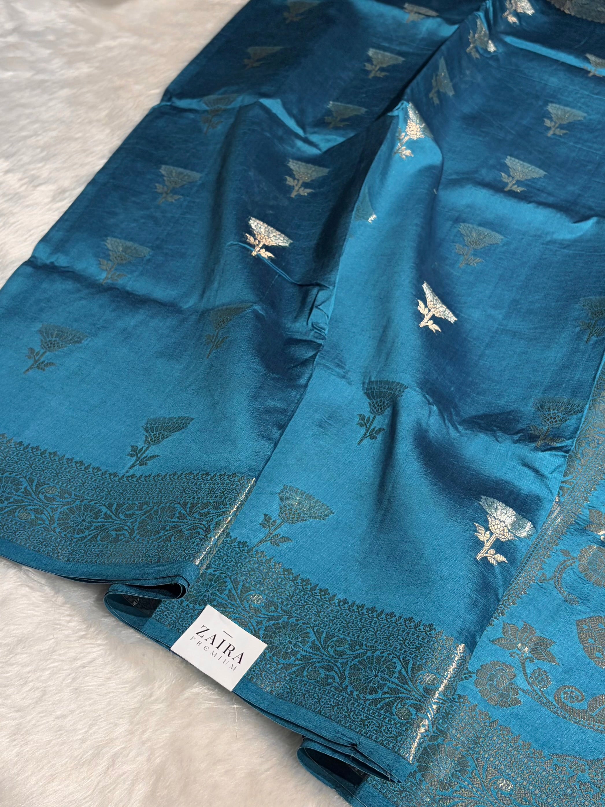 German Blue Shade Pure Caramel Mango Silk CS-22