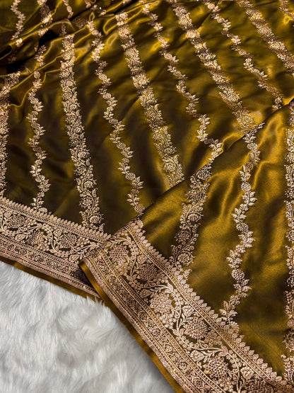 Mehendi Shades Cross with Swarovski Stone Work BSS-10