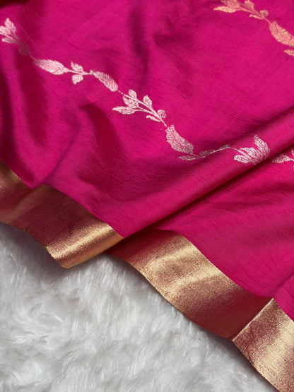 Rani Shades Handwoven Pure Raw Mango Silk RM-39