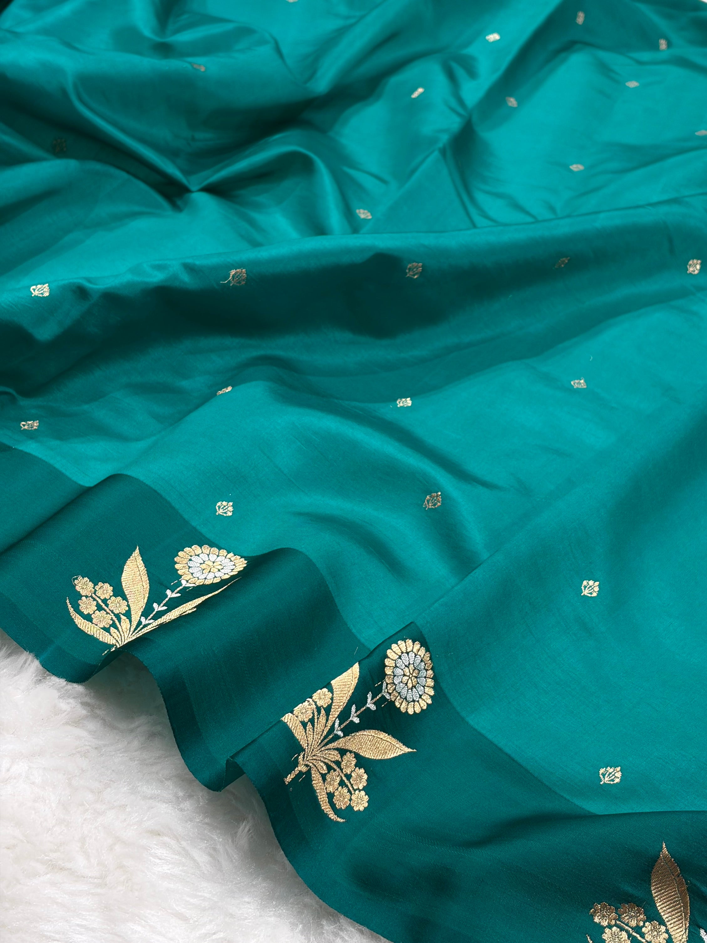 Rama Shades Meena Boota Handwoven Paper Silk RM-24