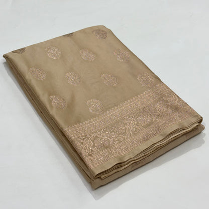 Tussar Color Mashru Silk Boota