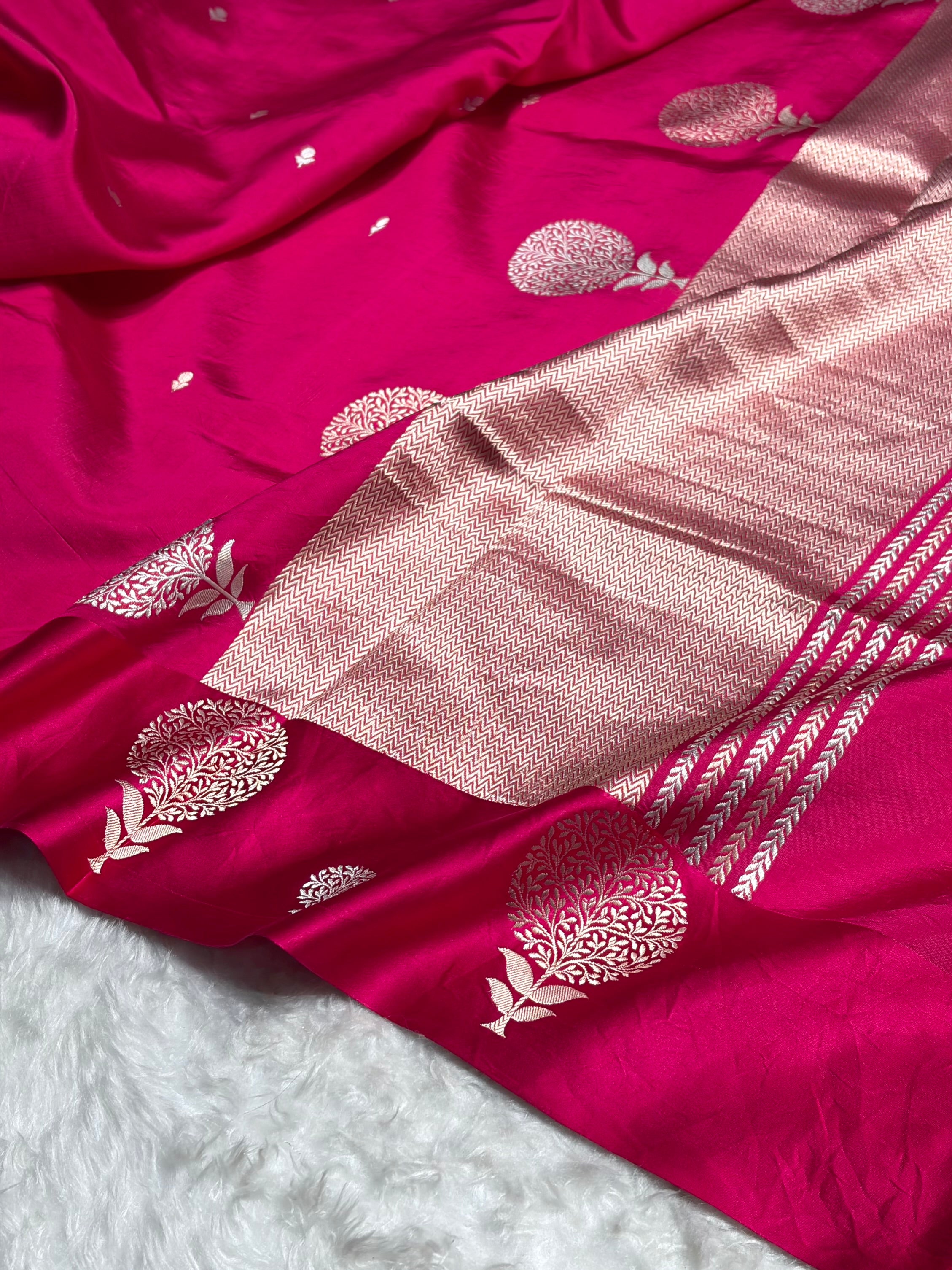 Rani Shades Handwoven Pure Paper Katan Silk RM-65