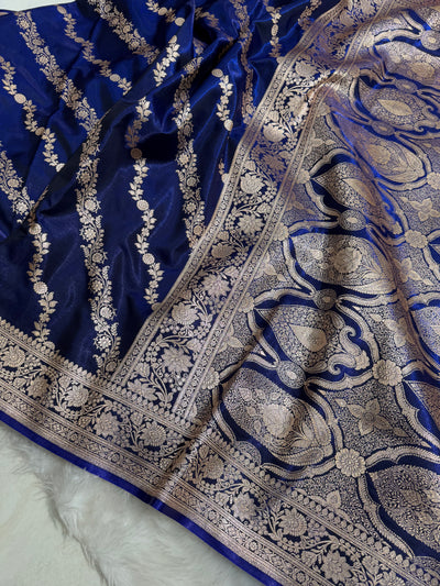 Ultra Light Weight Satin Silk Royal Blue SS10